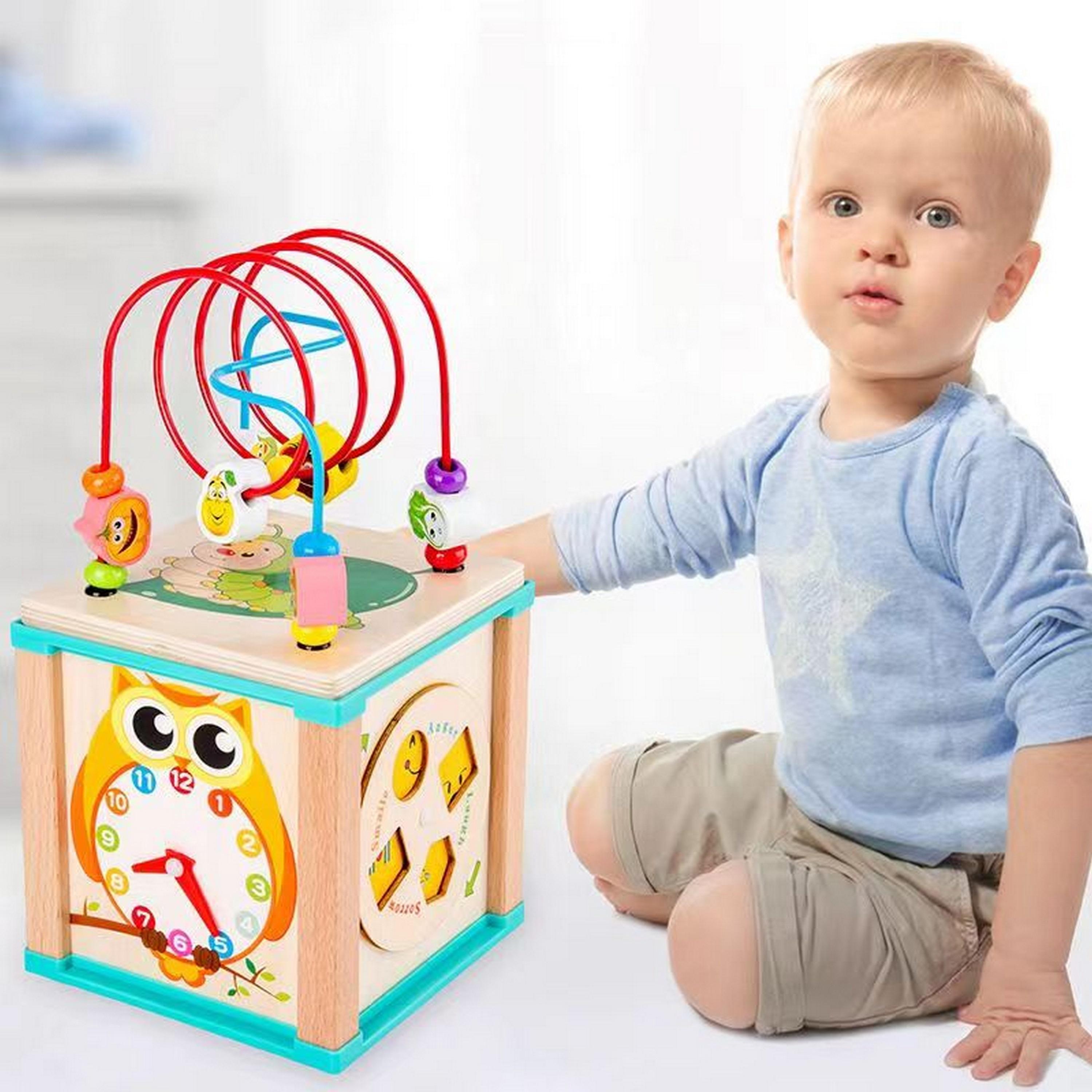 Factory Price Amory Multifunctional Puzzle Activity Cube-toys-babyandtoddlertoys-learningtoys-image-2