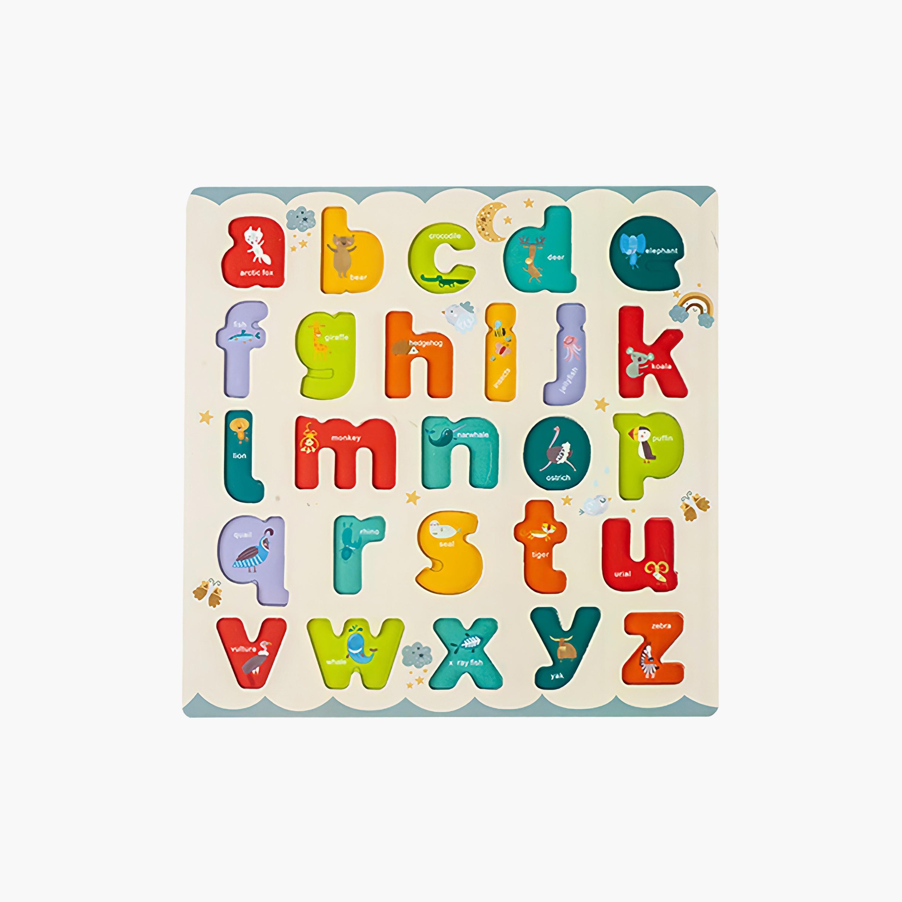Factory Price Phyllis Small Alphabet Montessori Practice Puzzle-toys-babyandtoddlertoys-learningtoys-image-1
