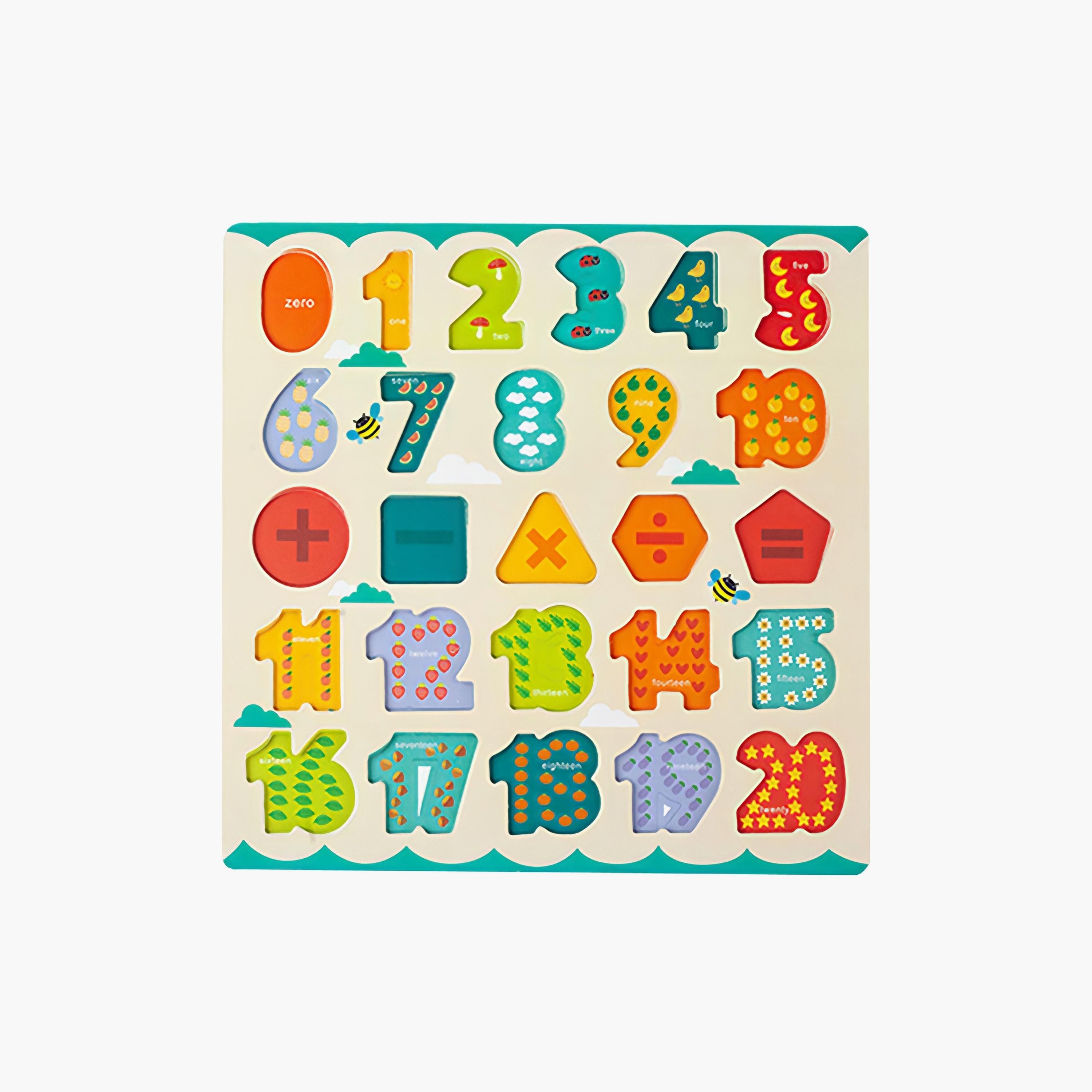 Factory Price Phyllis Numbers Montessori Practice Puzzle-toys-babyandtoddlertoys-learningtoys-image-1