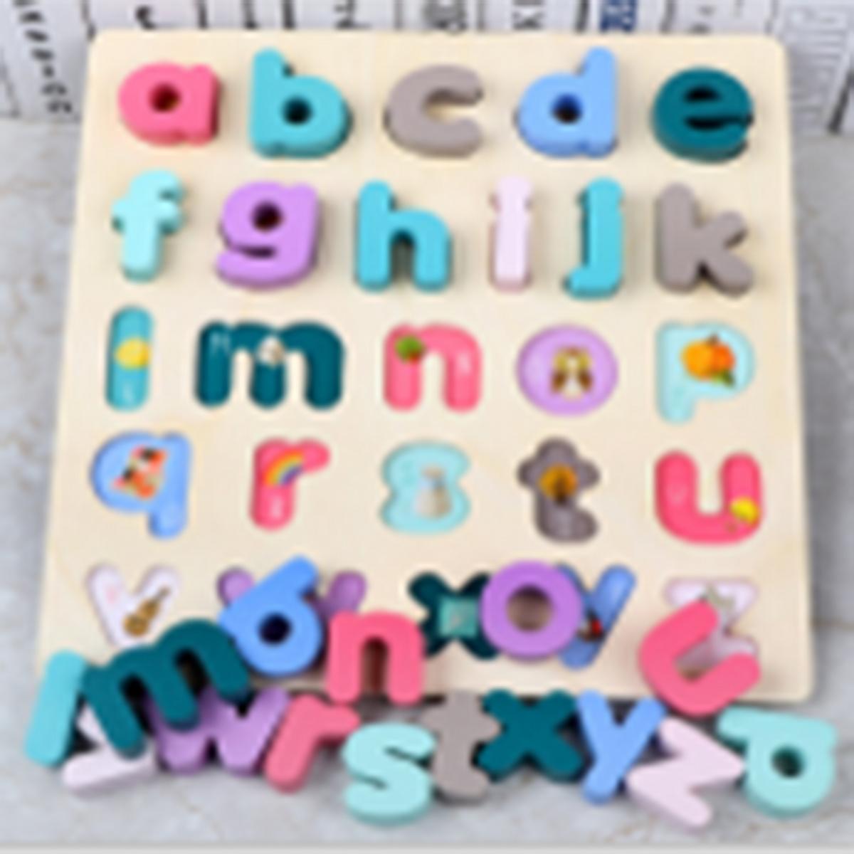 Factory Price Adena Stacking Tray with Alphabet Puzzle Board-toys-babyandtoddlertoys-stackingandnestingtoys-image-1