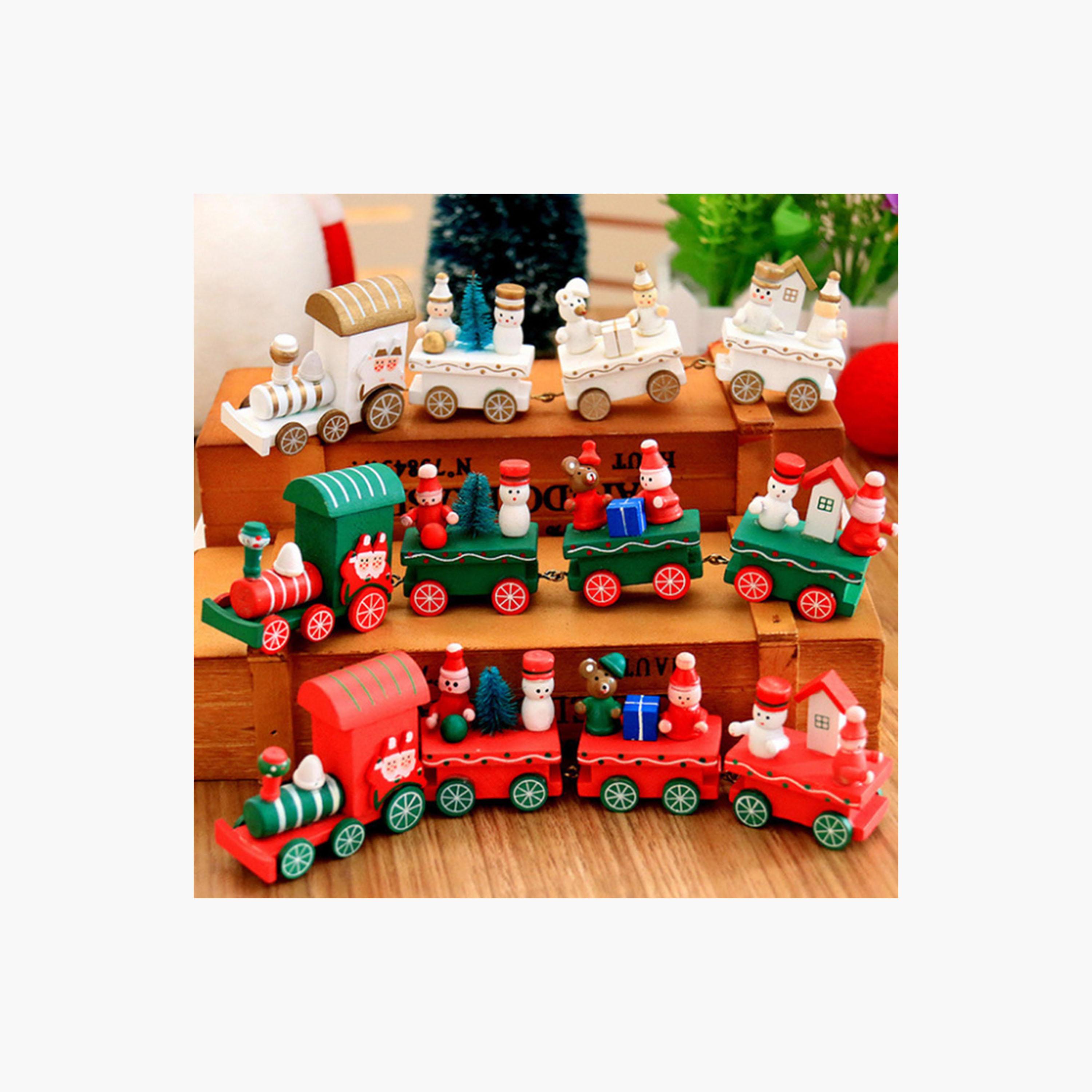 Factory Price Christmas Wooden Train Set-toys-playvehicles-trainsandbuses-image-1