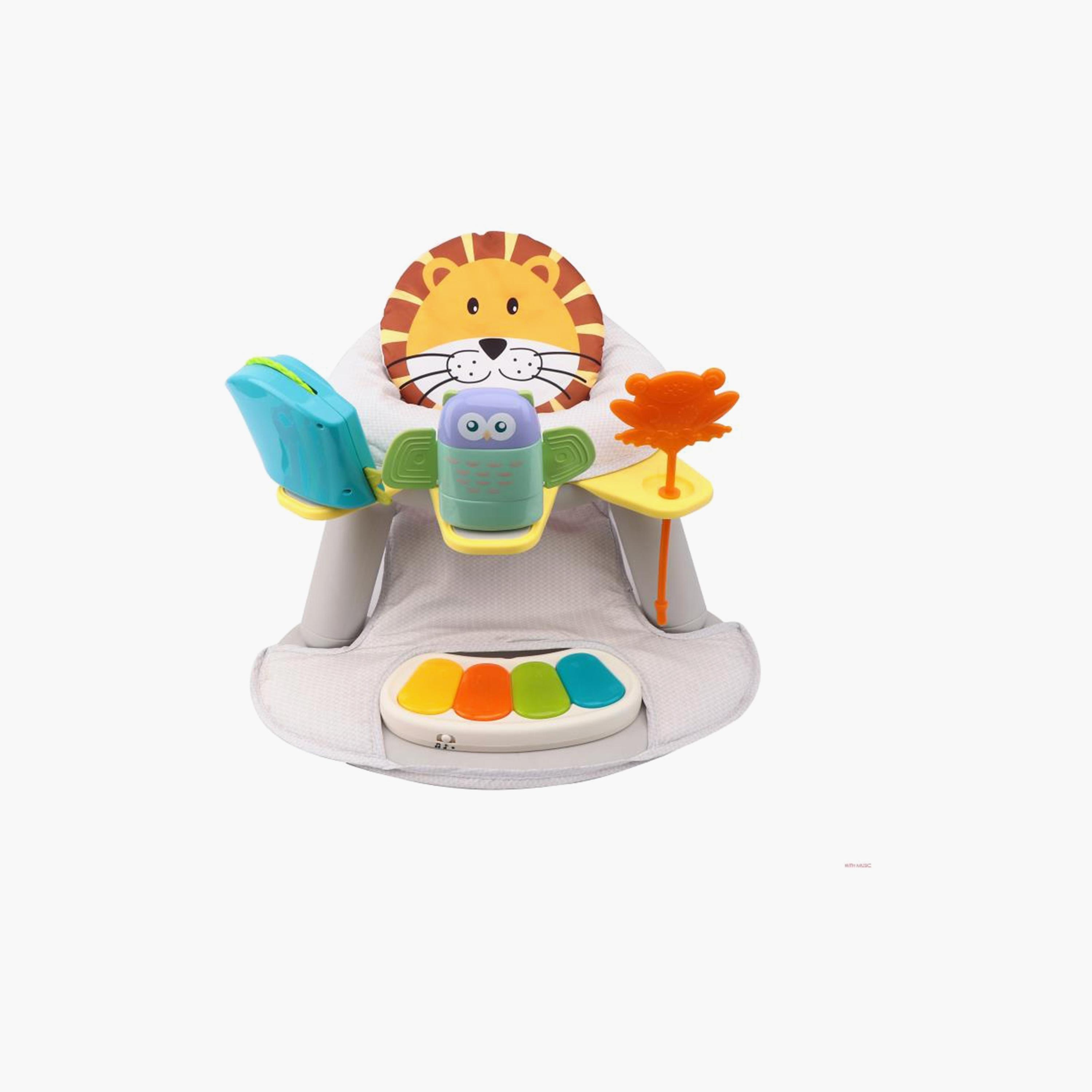 Factory Price Seat With Feeding Table & Piano, Lion-baby-feeding-highchairsandboosters-image-1