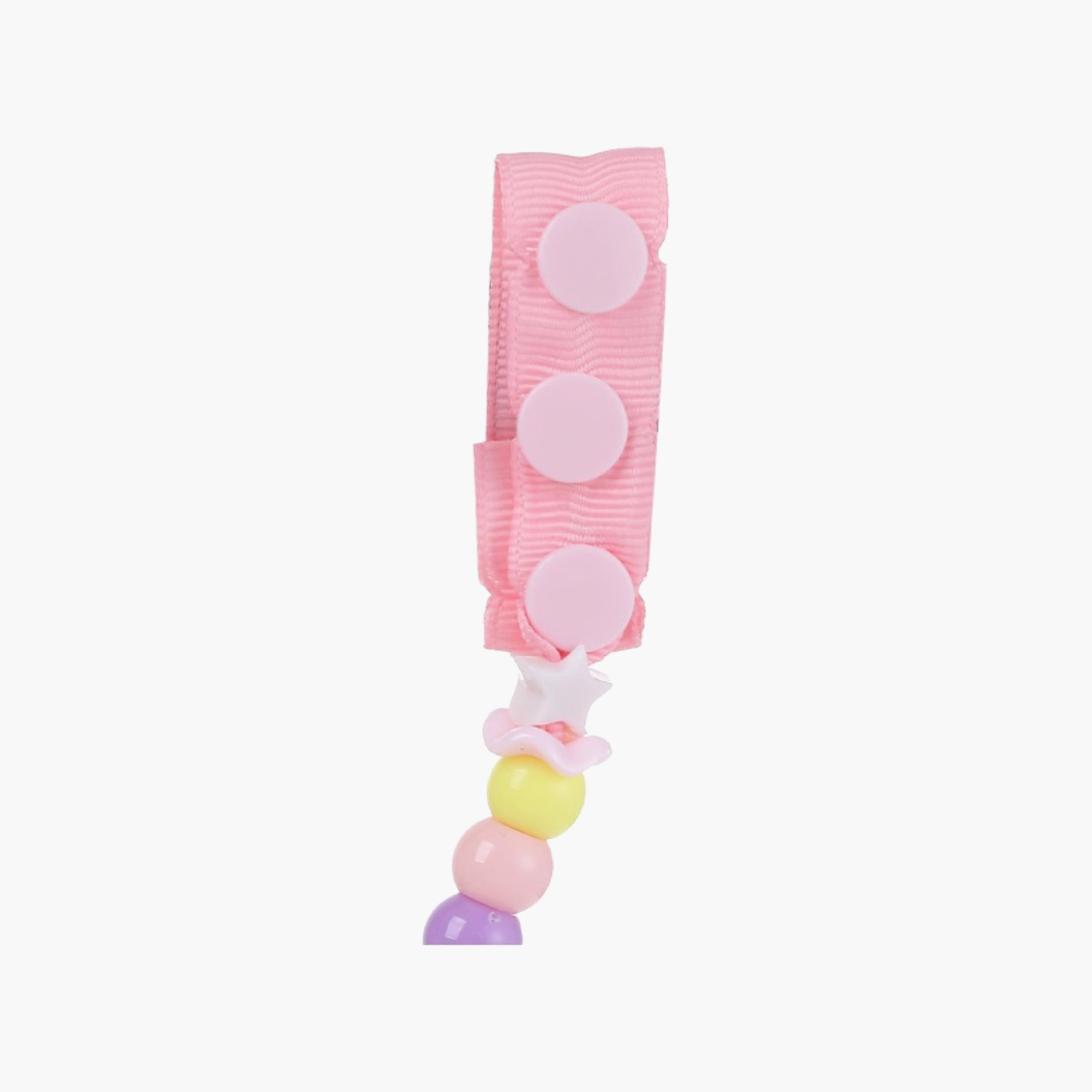 Factory Price Simple Beaded Pacifier Clips-baby-feeding-pacifiers-image-4