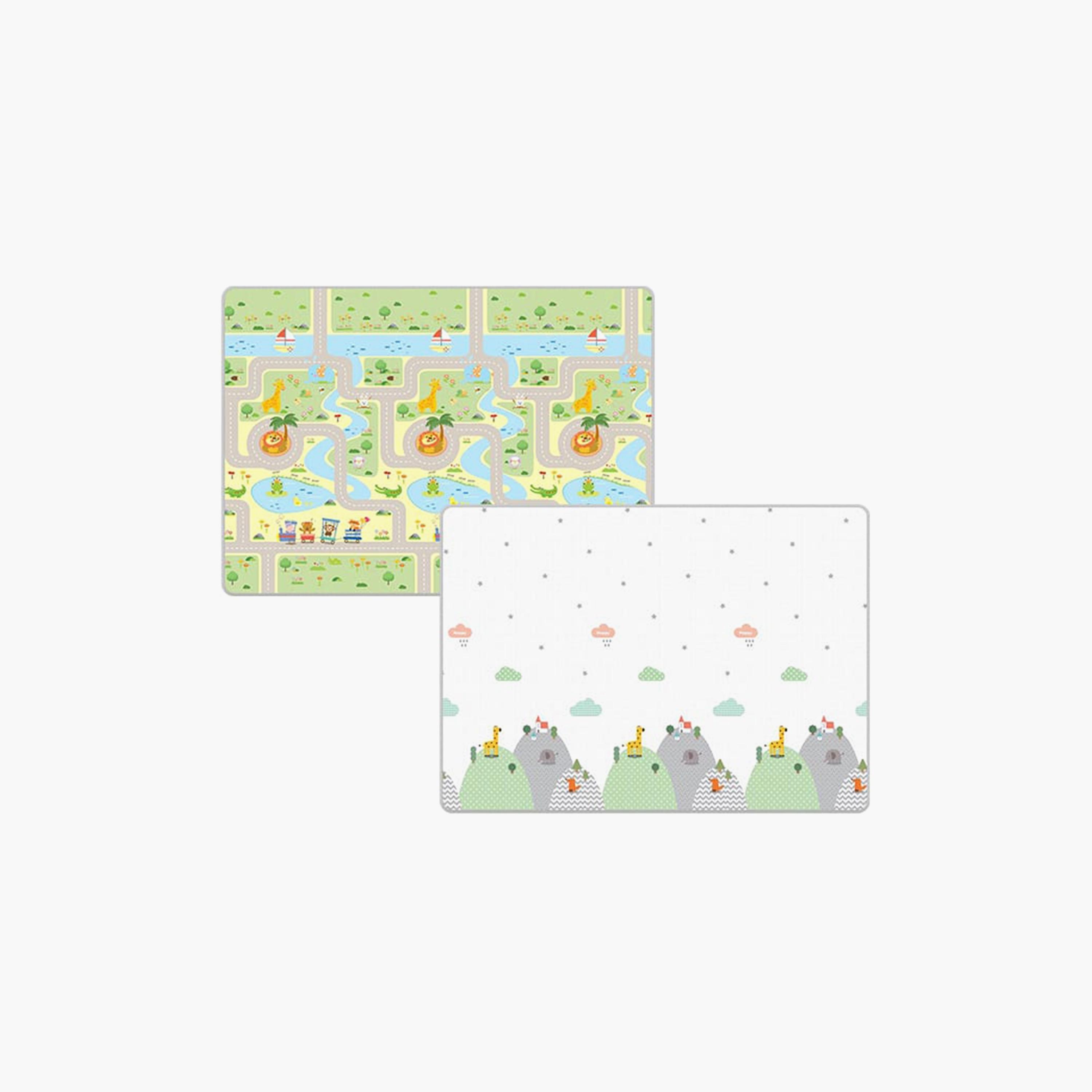 Factory Price Double Sided XPE Foam Mat, Safari Park-baby-infantactivity-playpensandplaymats-image-1