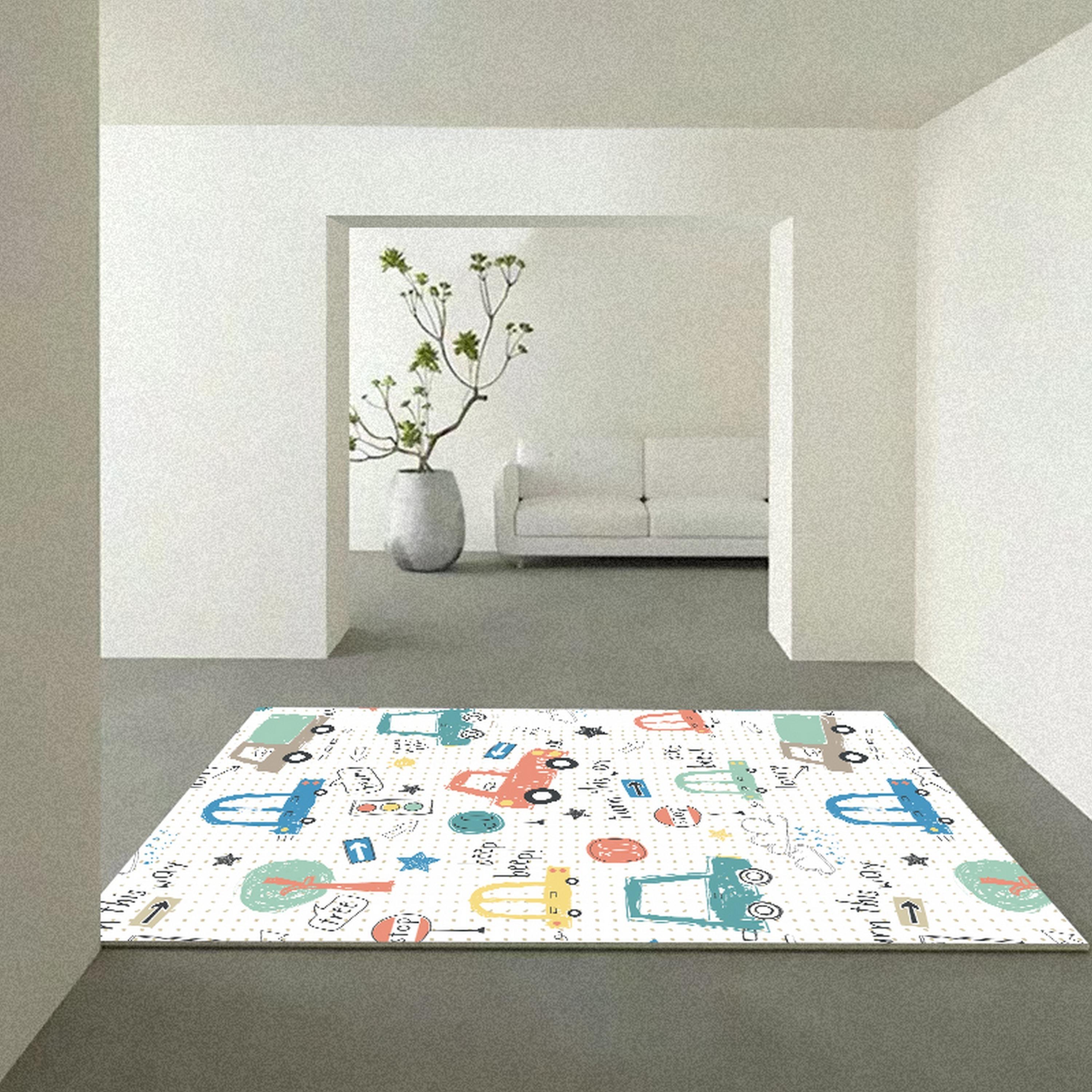  سجادة لعب السيارات من فاكتوري برايس-baby-infantactivity-playpensandplaymats-image-1