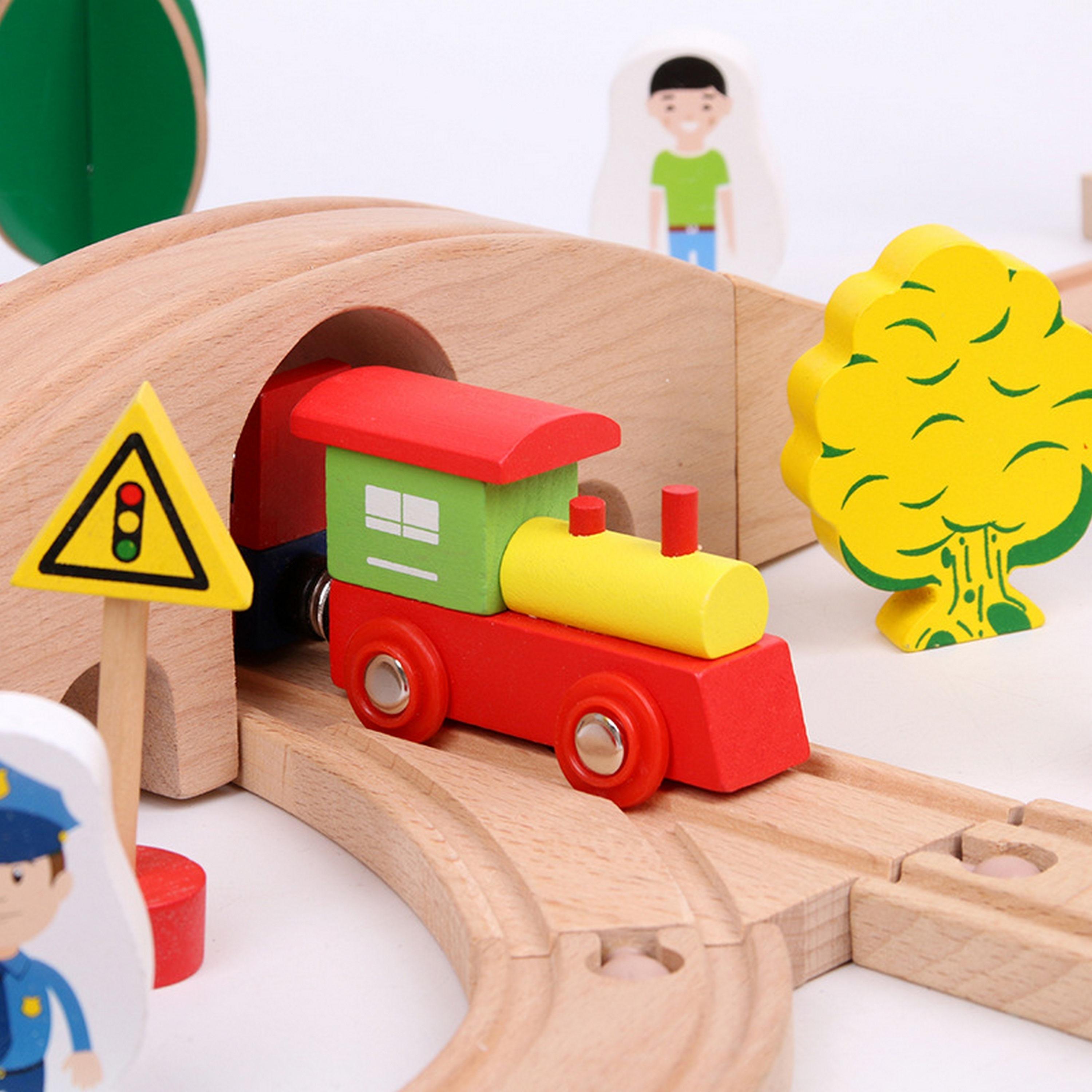 Factory Price 78-Piece Cole Wooden Complete Imperial Train Set-toys-playfigures-actionplaysets-image-3