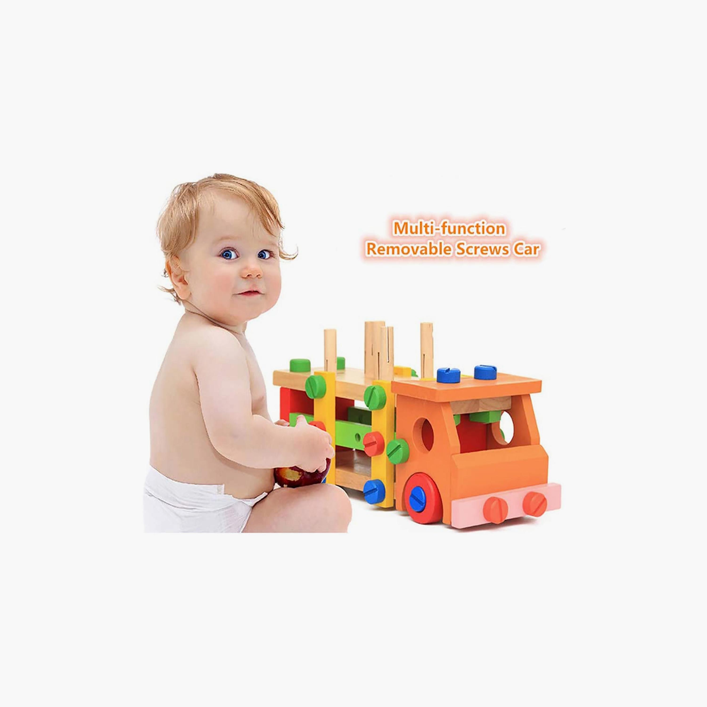  سيارة أنشطة التجميع الخشبية من فاكتوري برايس-toys-babyandtoddlertoys-learningtoys-image-2