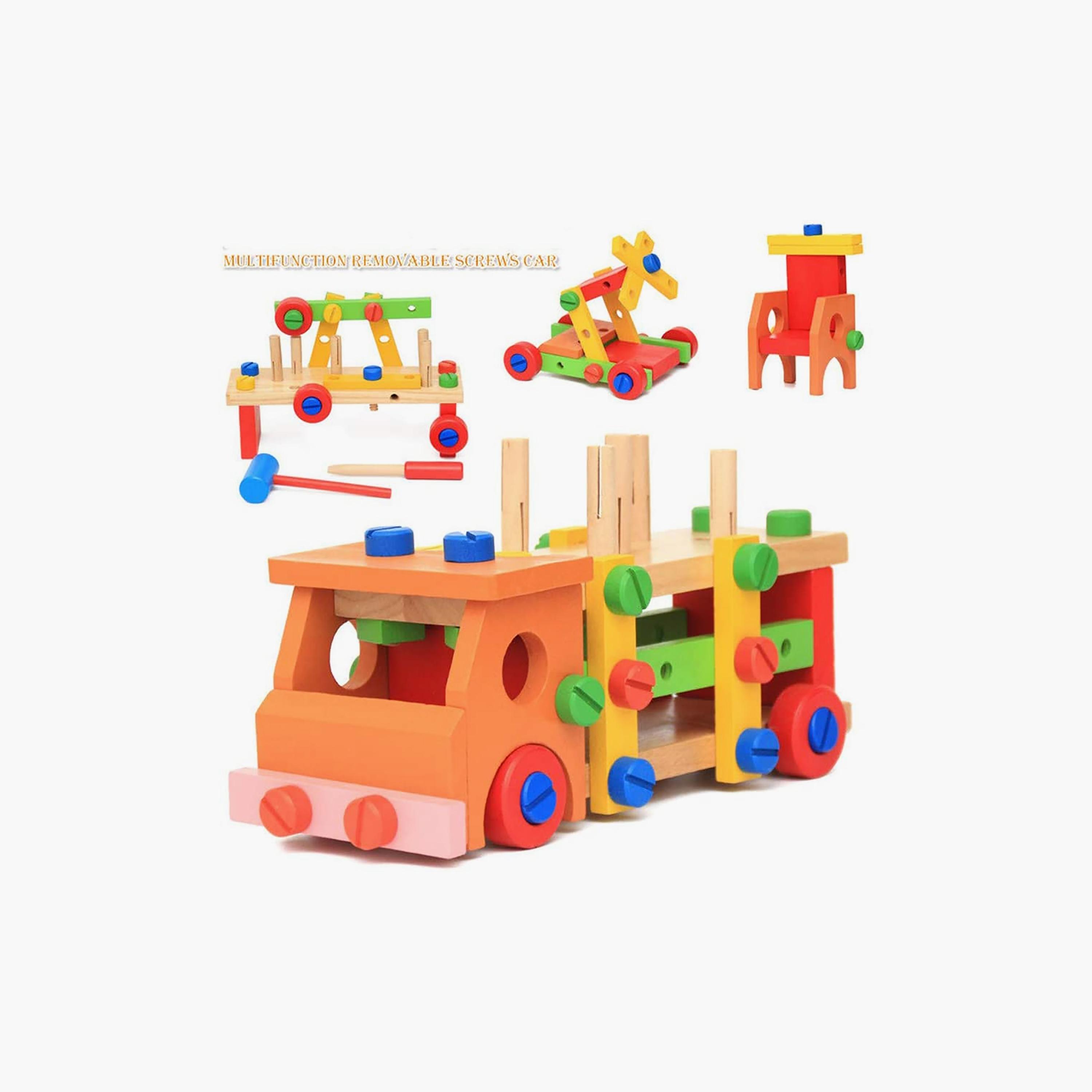  سيارة أنشطة التجميع الخشبية من فاكتوري برايس-toys-babyandtoddlertoys-learningtoys-image-3