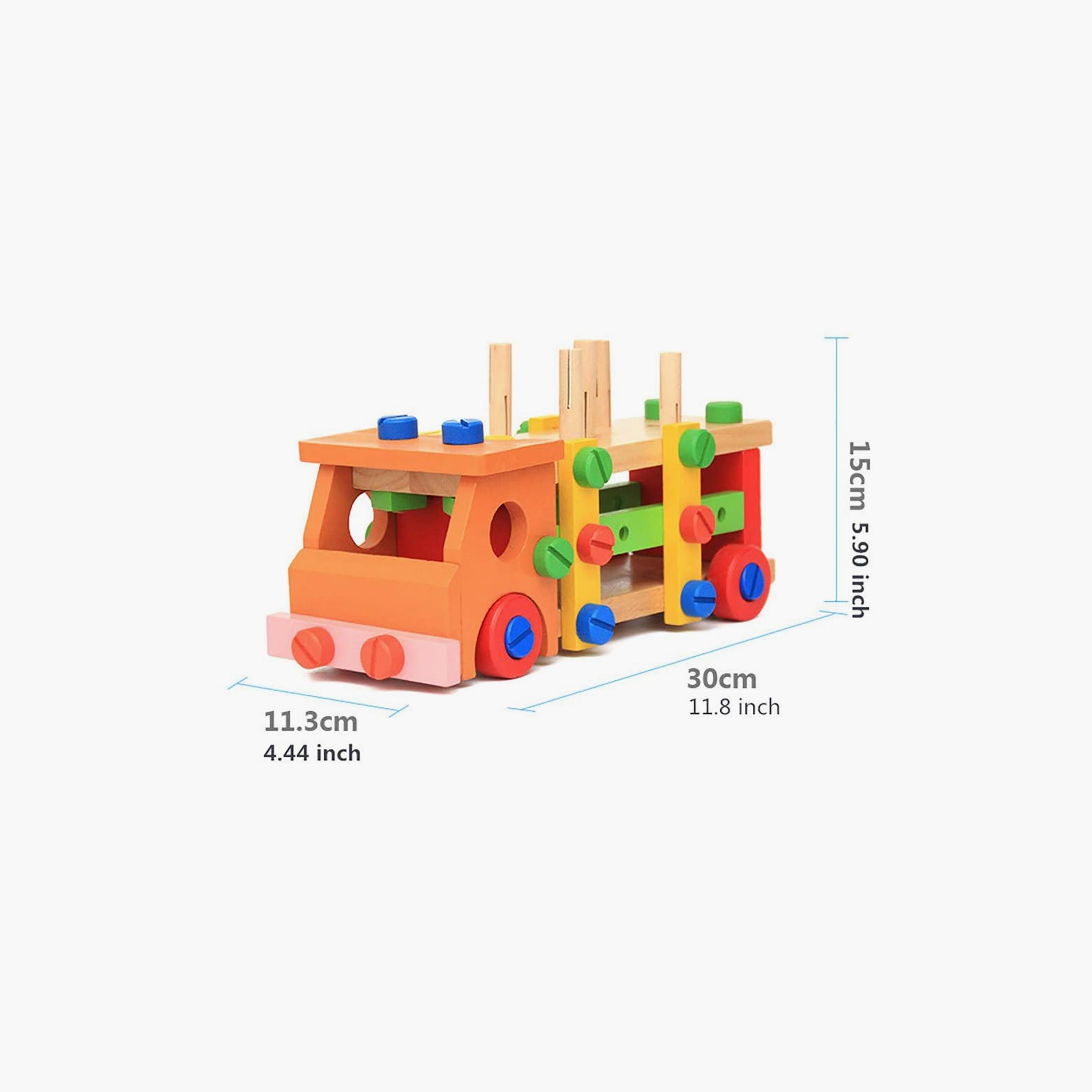  سيارة أنشطة التجميع الخشبية من فاكتوري برايس-toys-babyandtoddlertoys-learningtoys-image-4