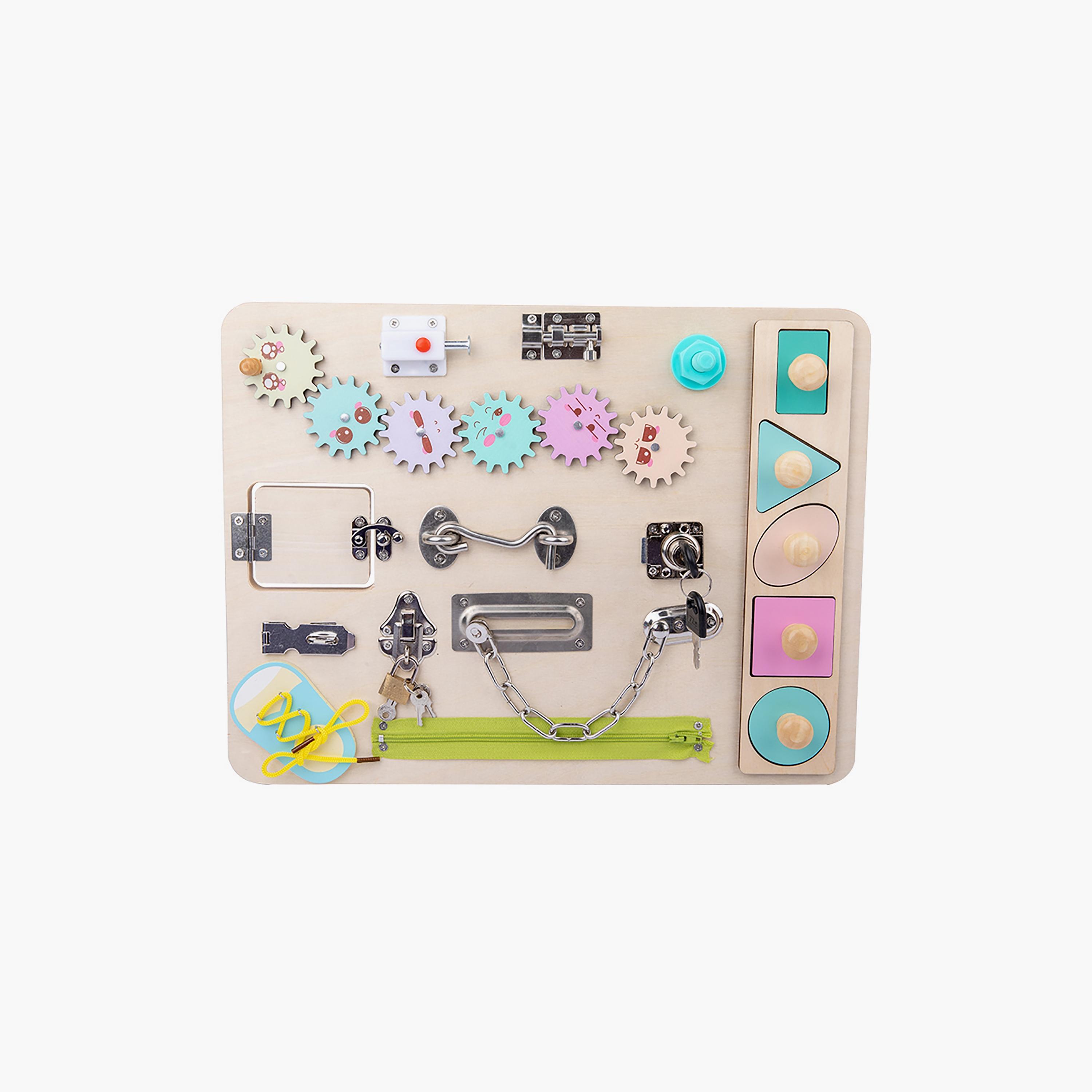  مجموعة لوحة إنشغال بمزاج خشبية دراي من فاكتوري برايس-toys-babyandtoddlertoys-learningtoys-image-1