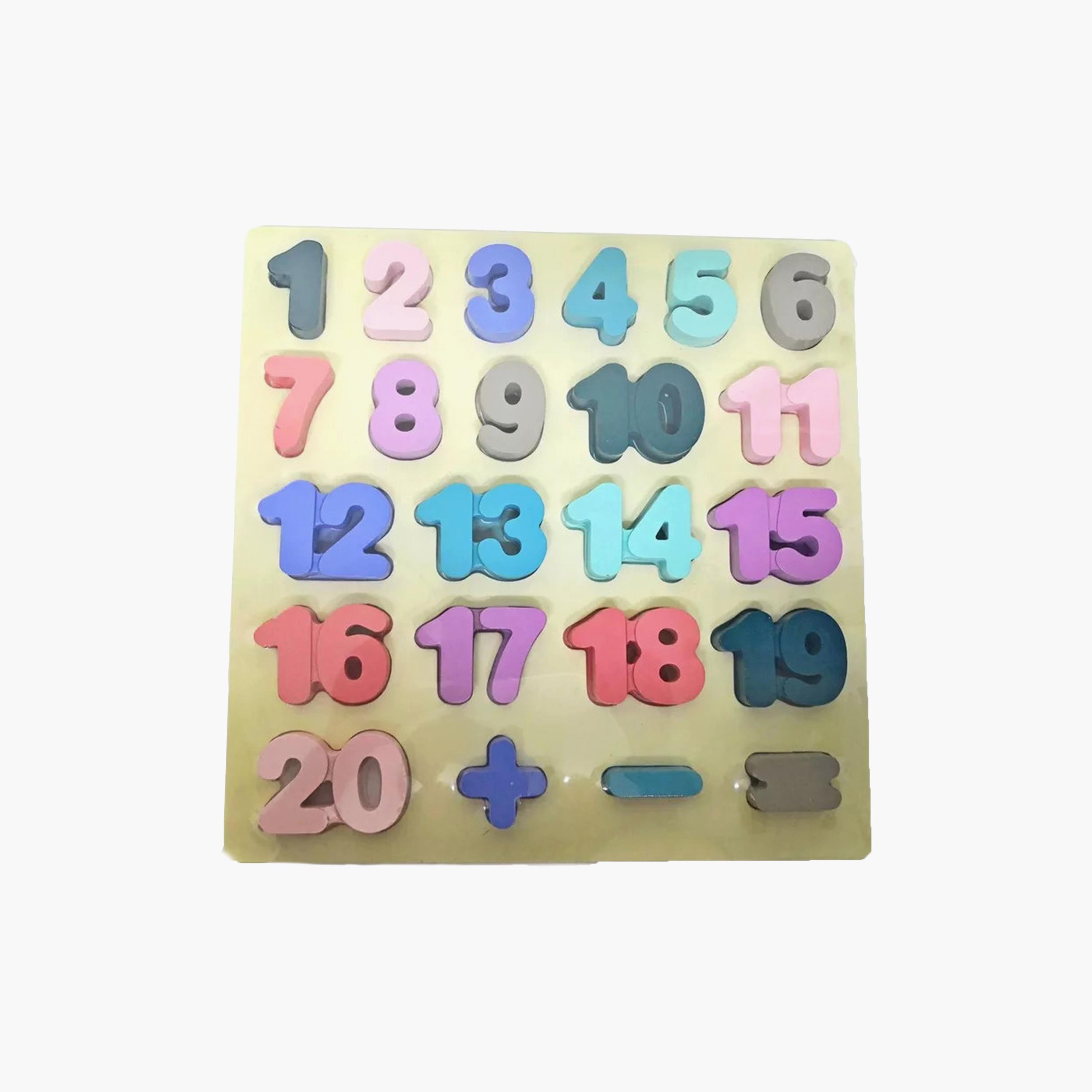 Factory Price Adena Stacking Tray with Digital Puzzle Board-toys-babyandtoddlertoys-stackingandnestingtoys-image-1