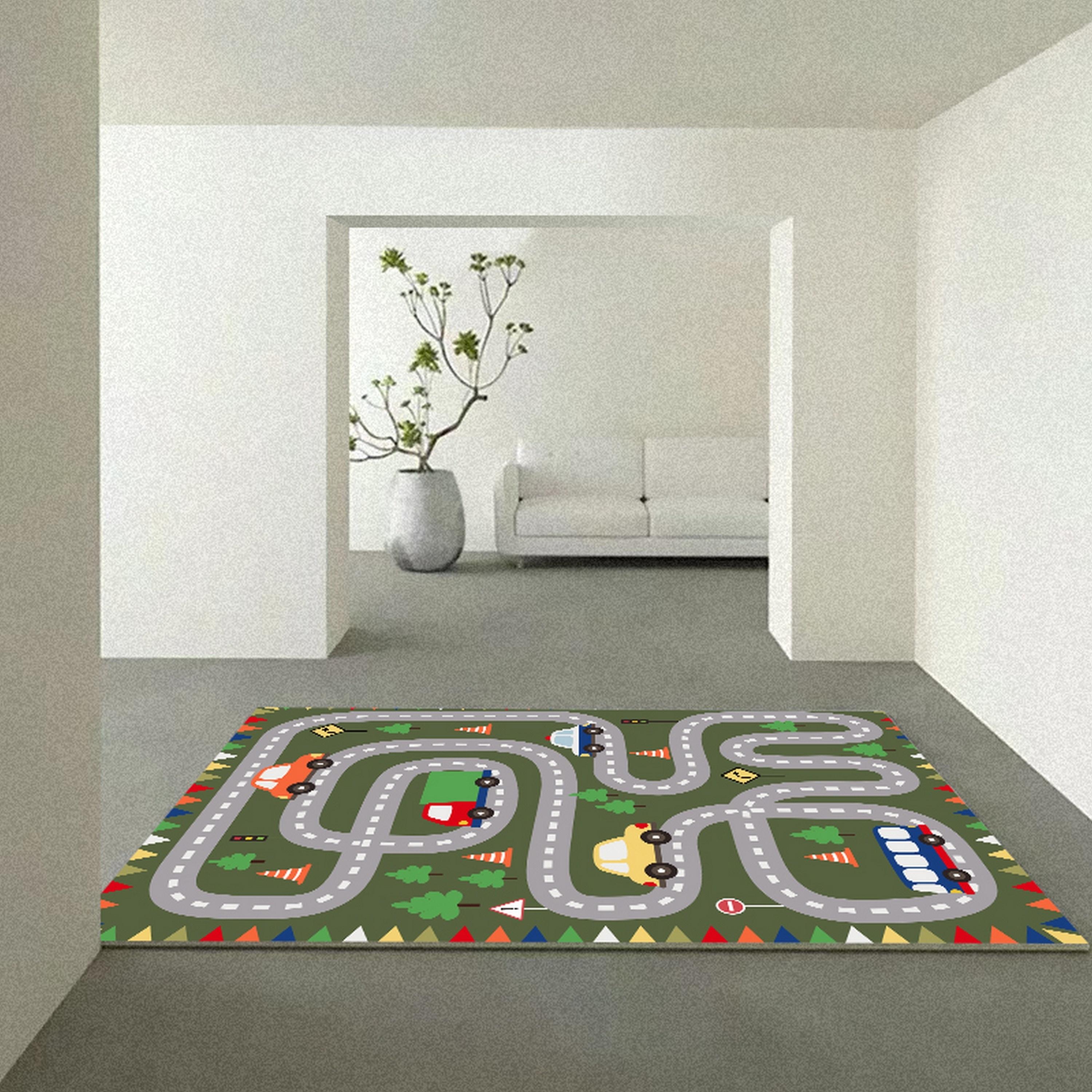 Factory Price Race Track Play Mat-baby-infantactivity-playpensandplaymats-image-1