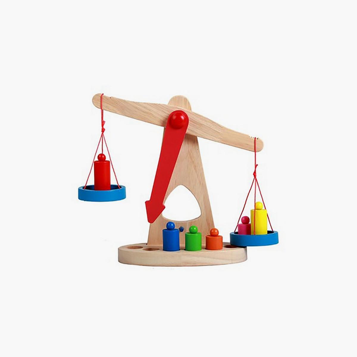  ميزان توازن خشبي من فاكتوري برايس-toys-babyandtoddlertoys-learningtoys-image-1