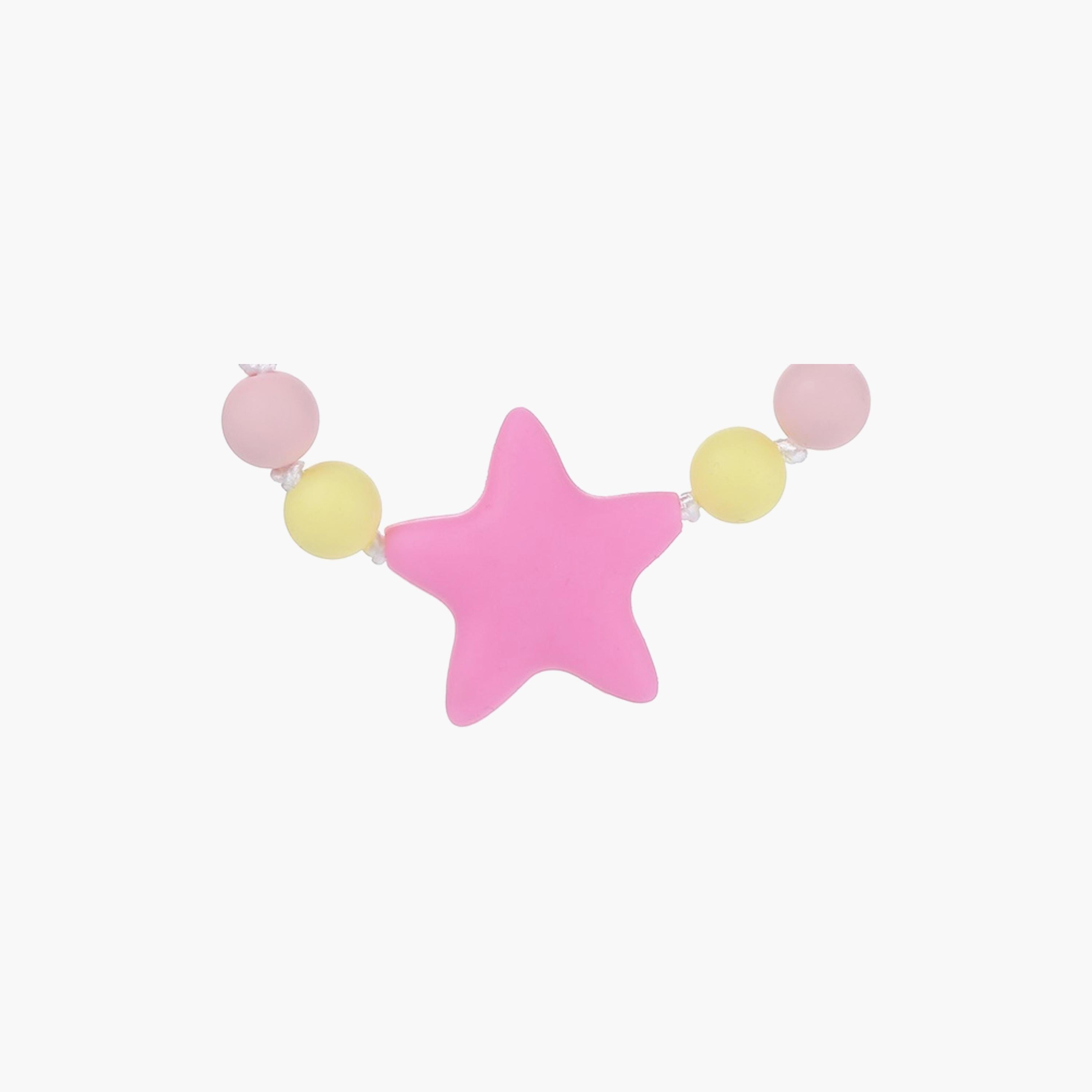 Factory Price Subtle Star And Beads Pacifier Clips-baby-feeding-pacifiers-image-3