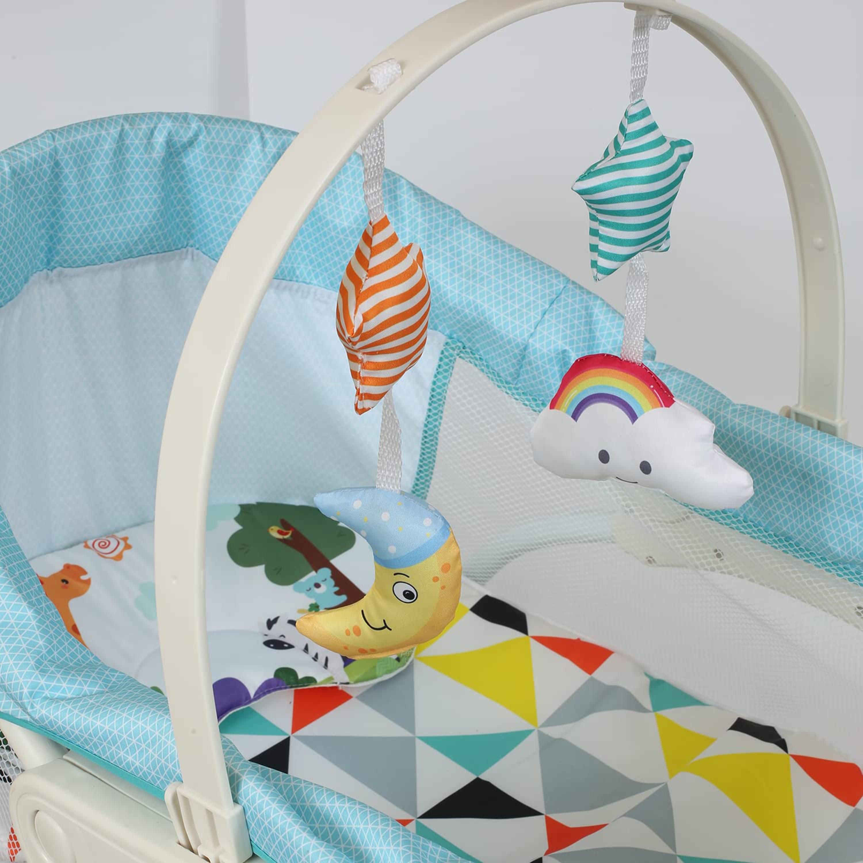 Factory Price Portable Swing Baby Rocker Bassinet-baby-nursery-furniture-cribsandbeds-bassinets-image-3