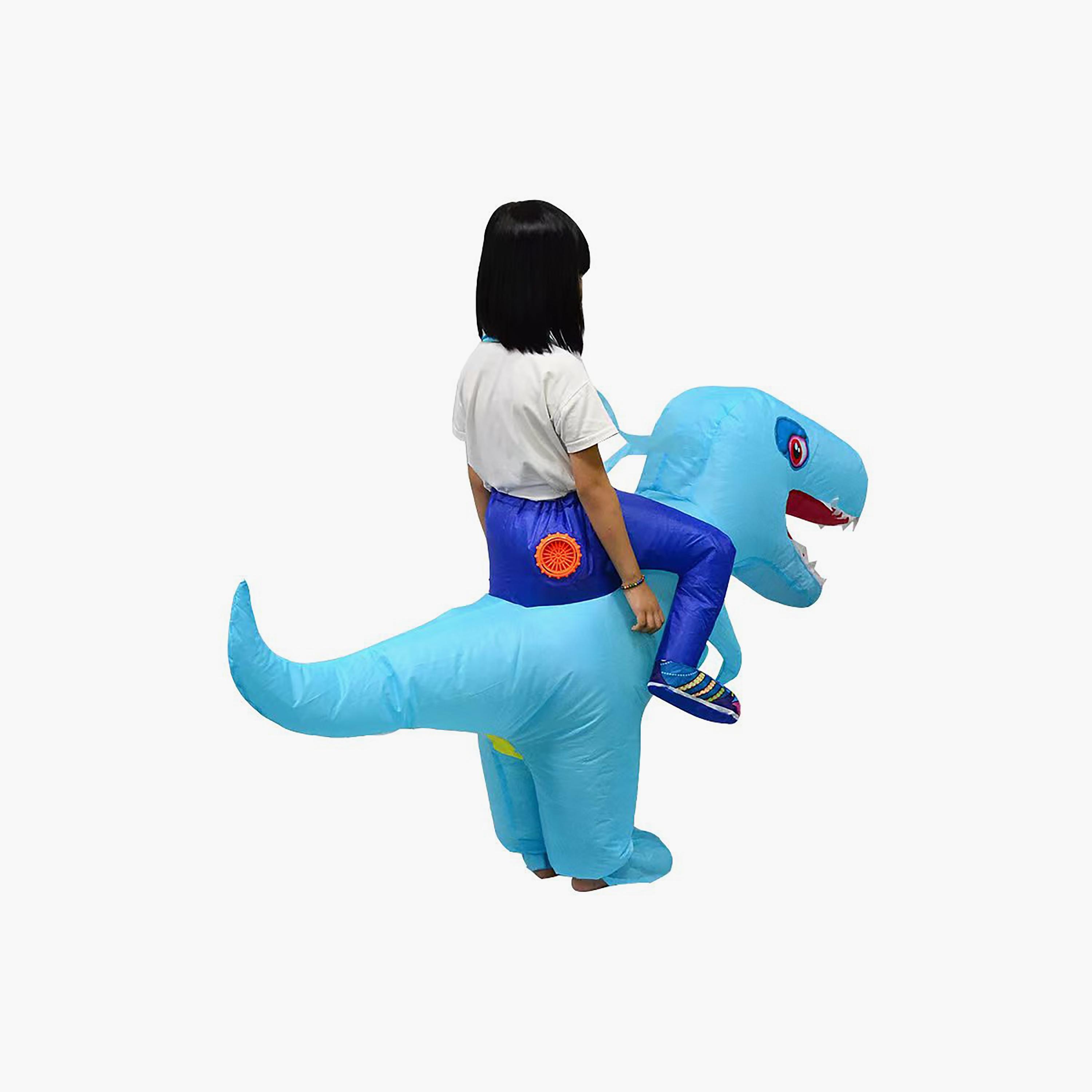Factory Price Andrew Inflatable Dinosaur Costume For Kids - Blue-boys-clothing-costumes-image-2