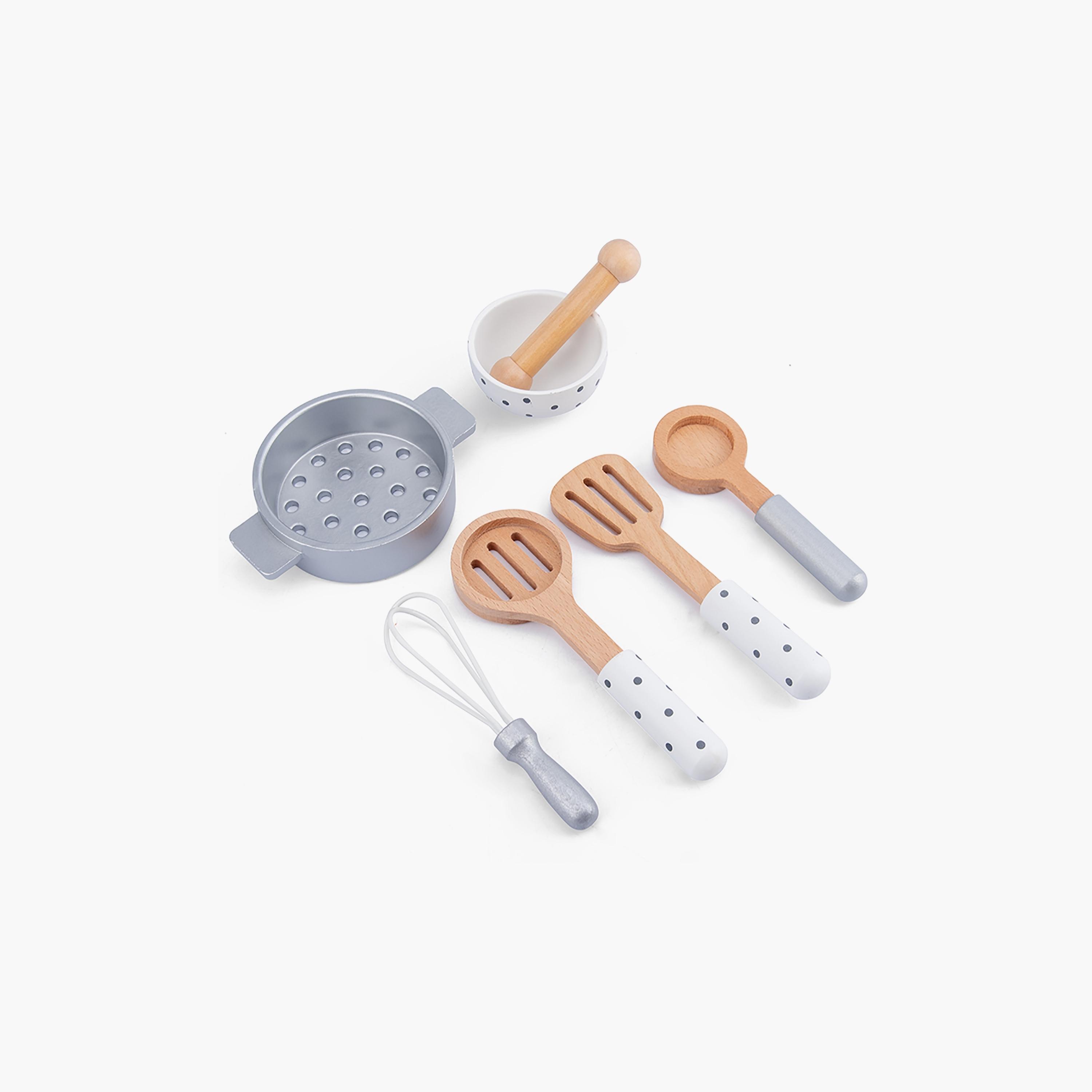  طقم مطبخ خشبي مكون من 7 قطع من فاكتوري برايس-toys-roleplay-kitchensets-image-1