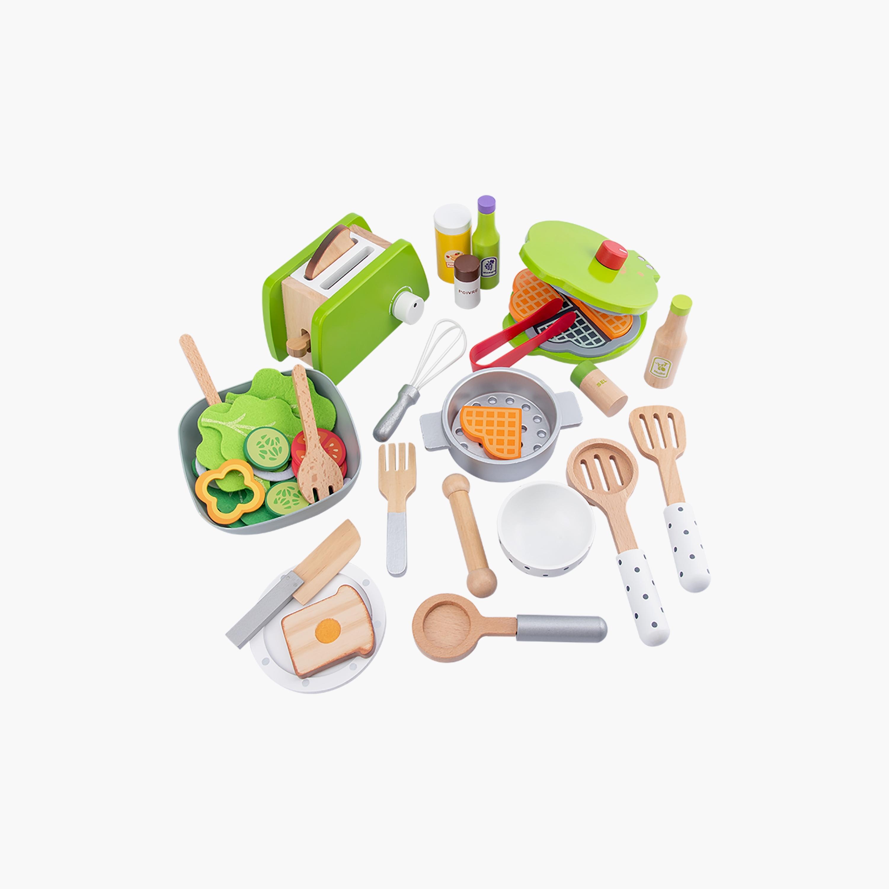  طقم مطبخ خشبي مكون من 7 قطع من فاكتوري برايس-toys-roleplay-kitchensets-image-2