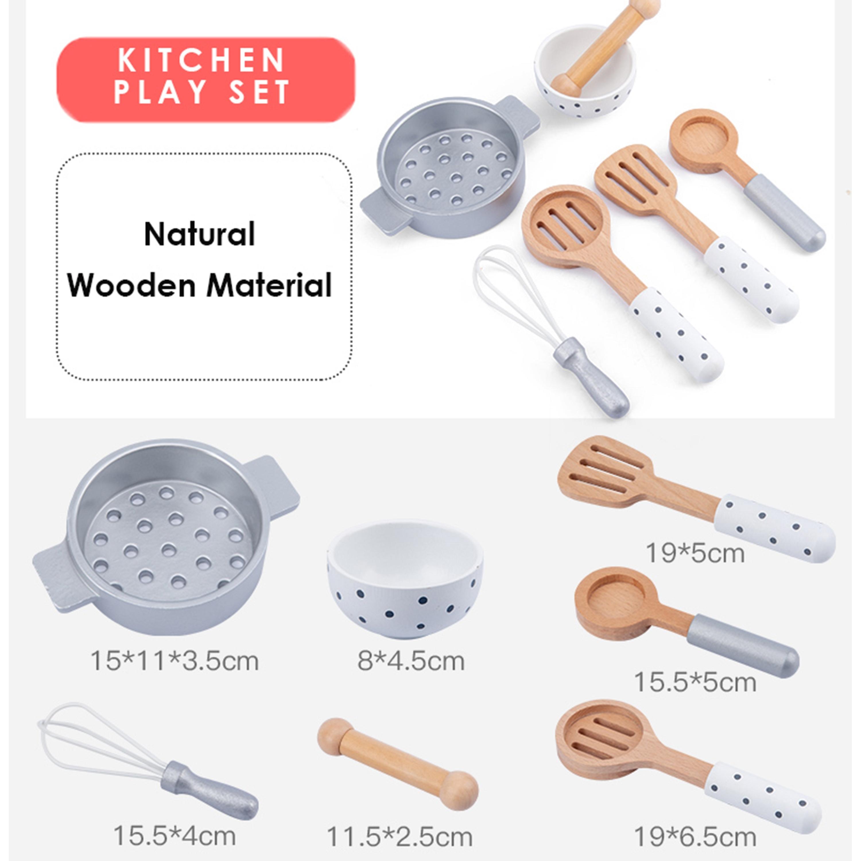  طقم مطبخ خشبي مكون من 7 قطع من فاكتوري برايس-toys-roleplay-kitchensets-image-3