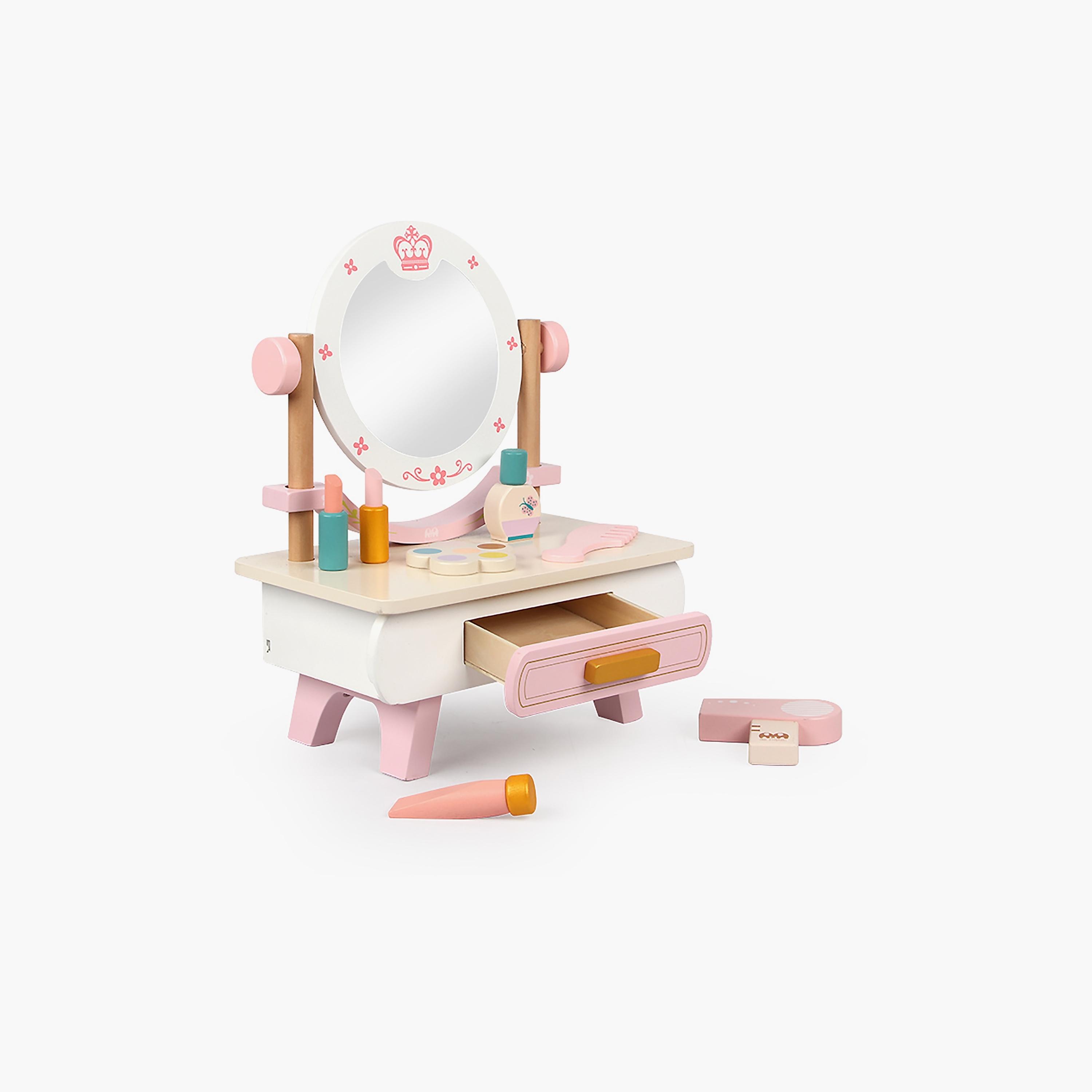 Factory Price Romy Wooden Dressing Table with Accessories, B-toys-roleplay-makeupandcosmeticsets-image-2