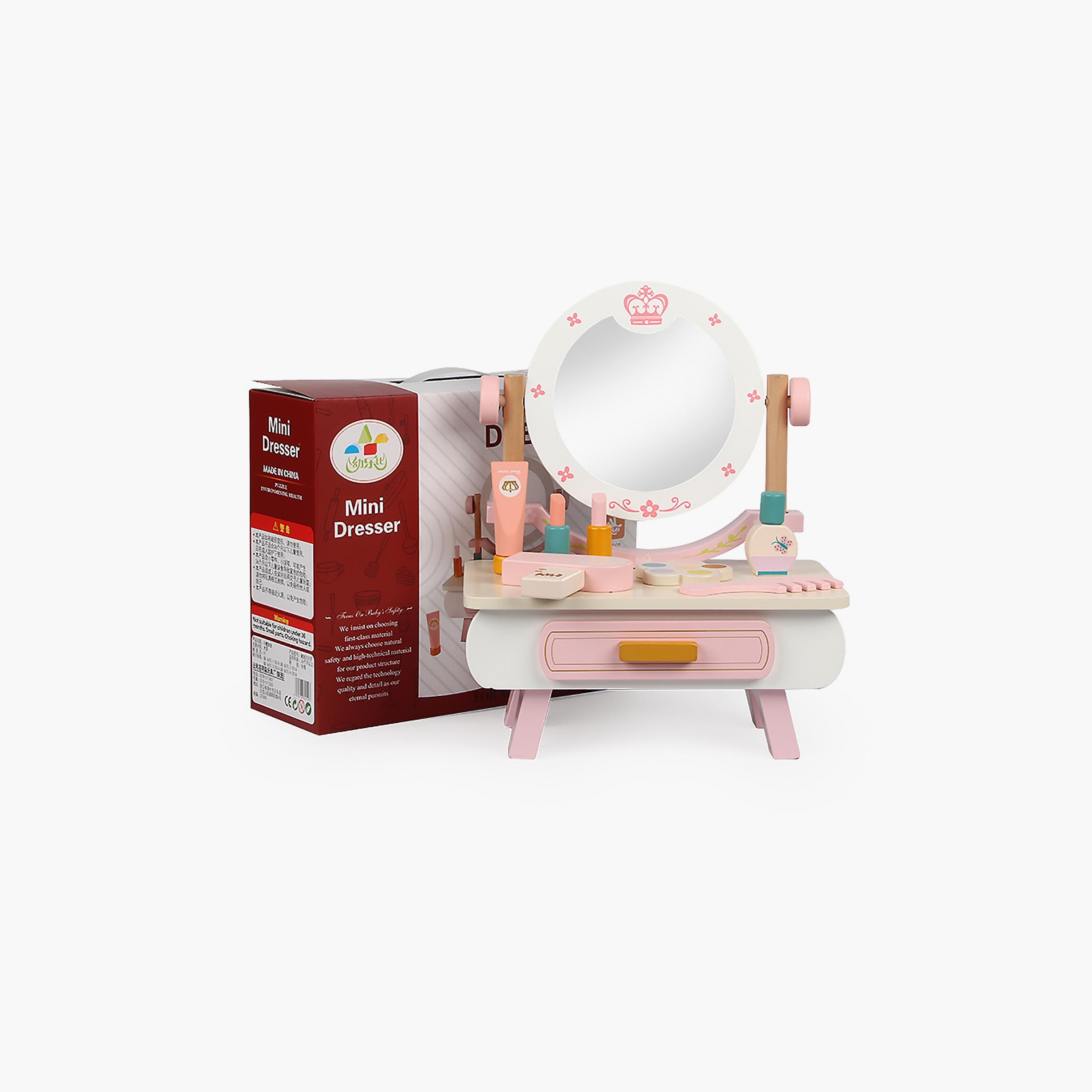 Factory Price Romy Wooden Dressing Table with Accessories, B-toys-roleplay-makeupandcosmeticsets-image-3