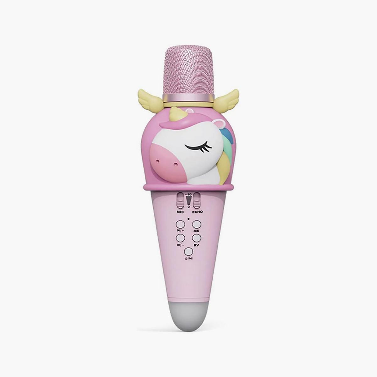 Factory Price Unicorn Wireless Karaoke Microphone-toys-babyandtoddlertoys-lightsandmusicaltoys-image-1