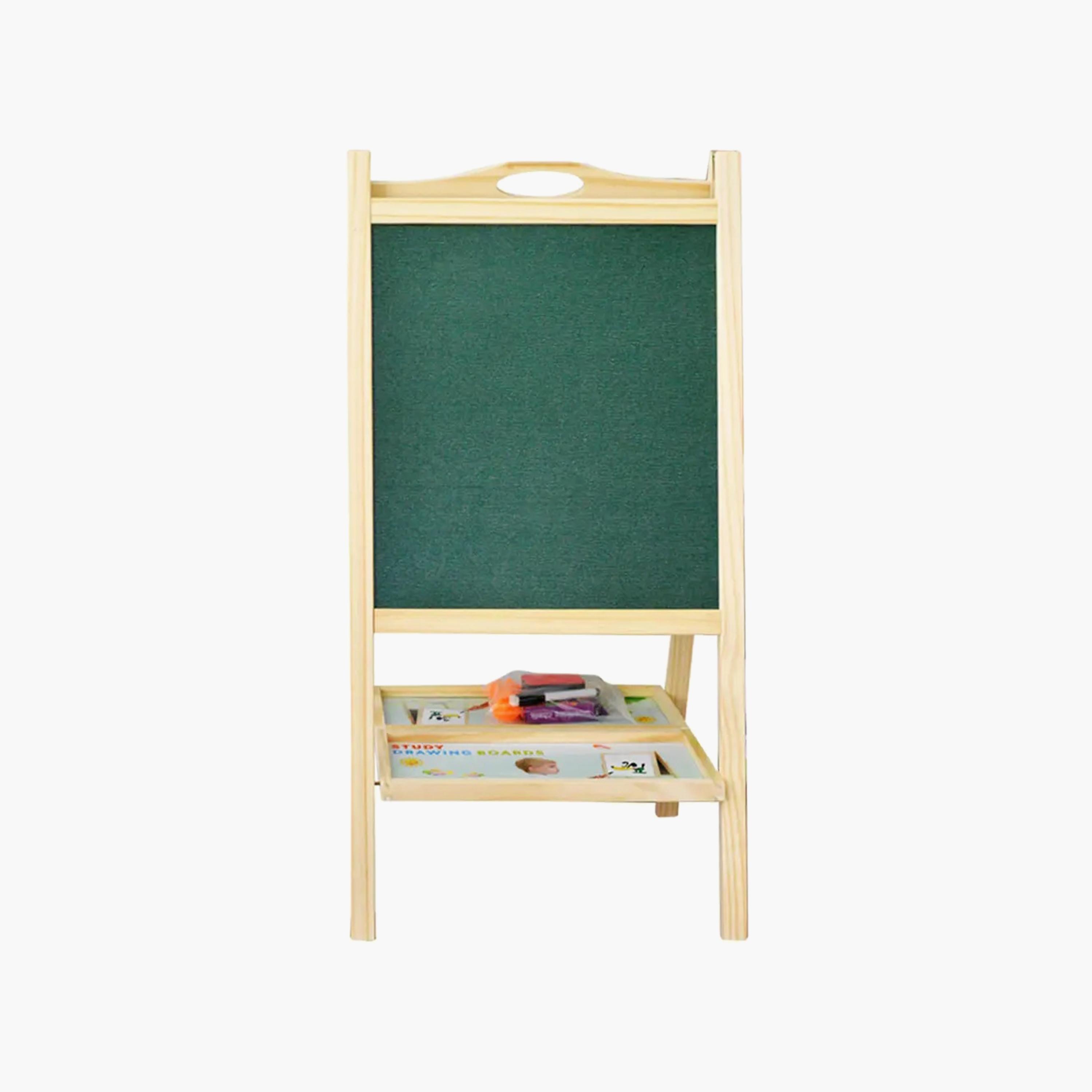 Factory Price Foldable Magnetic Easel With Drawing Accessories & Abacus-school-stationery-accessories-image-2
