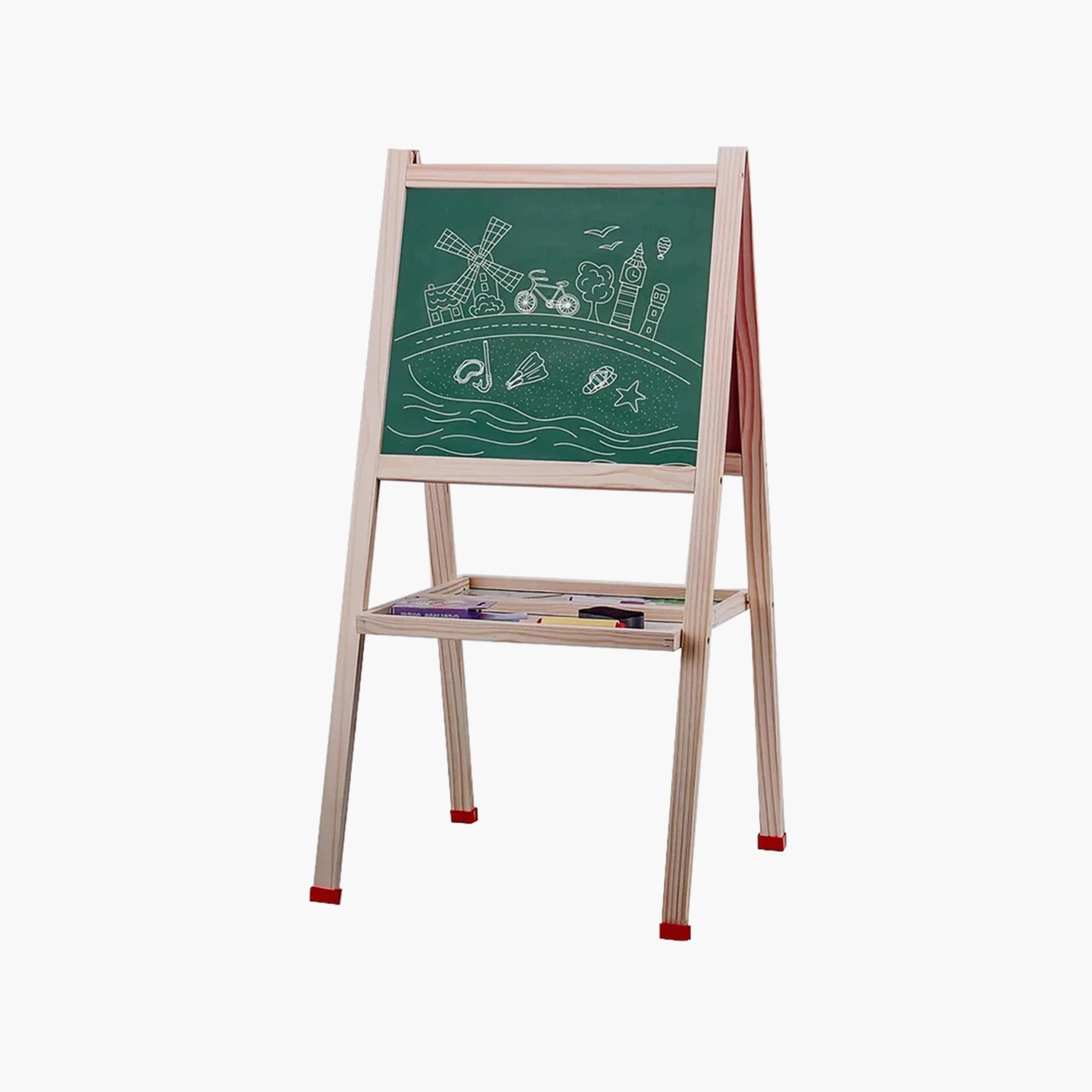 Factory Price Foldable Magnetic Easel With Drawing Accessories-school-stationery-accessories-image-2