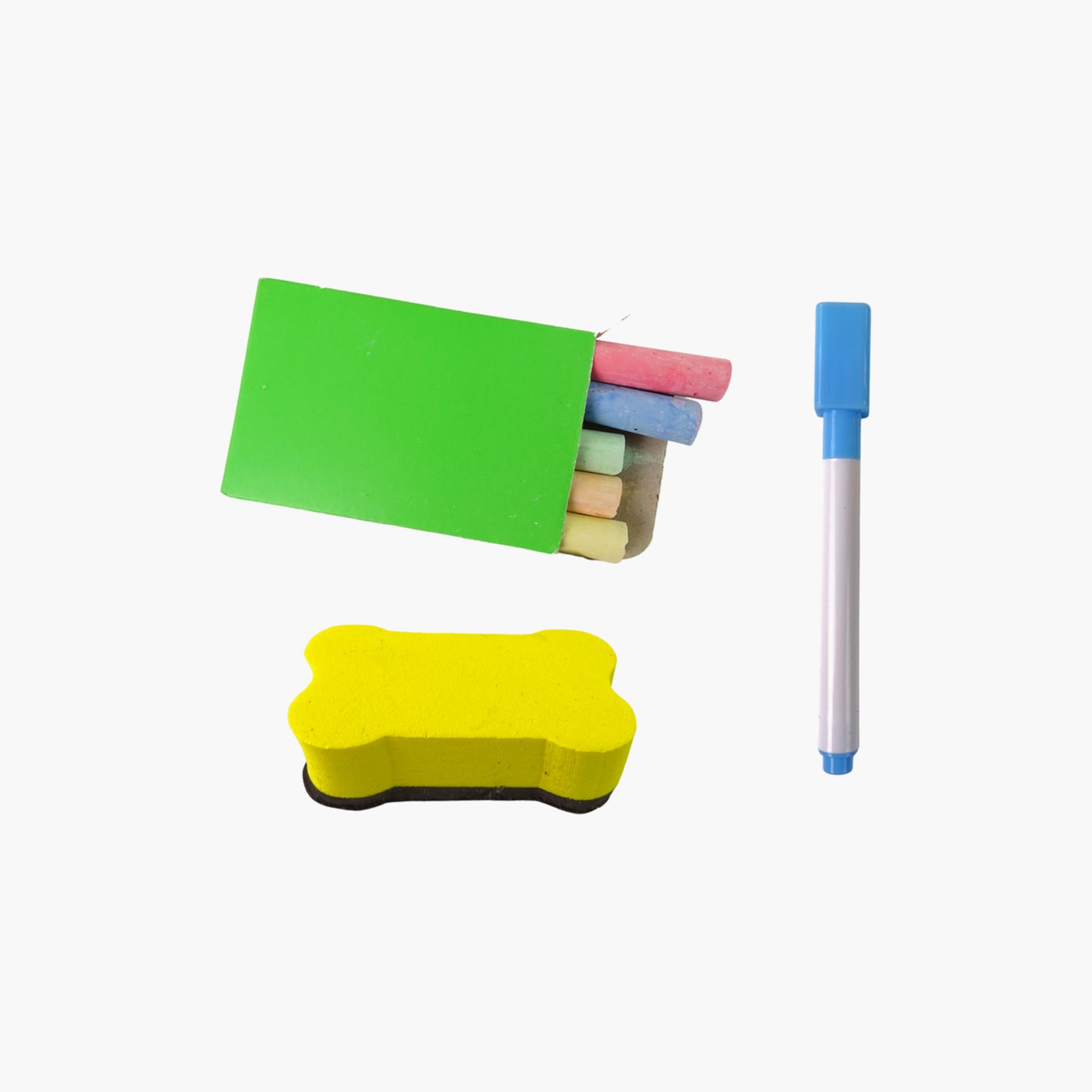 Factory Price Wooden Revolving Easel With Drawing Accessories-school-stationery-accessories-image-3