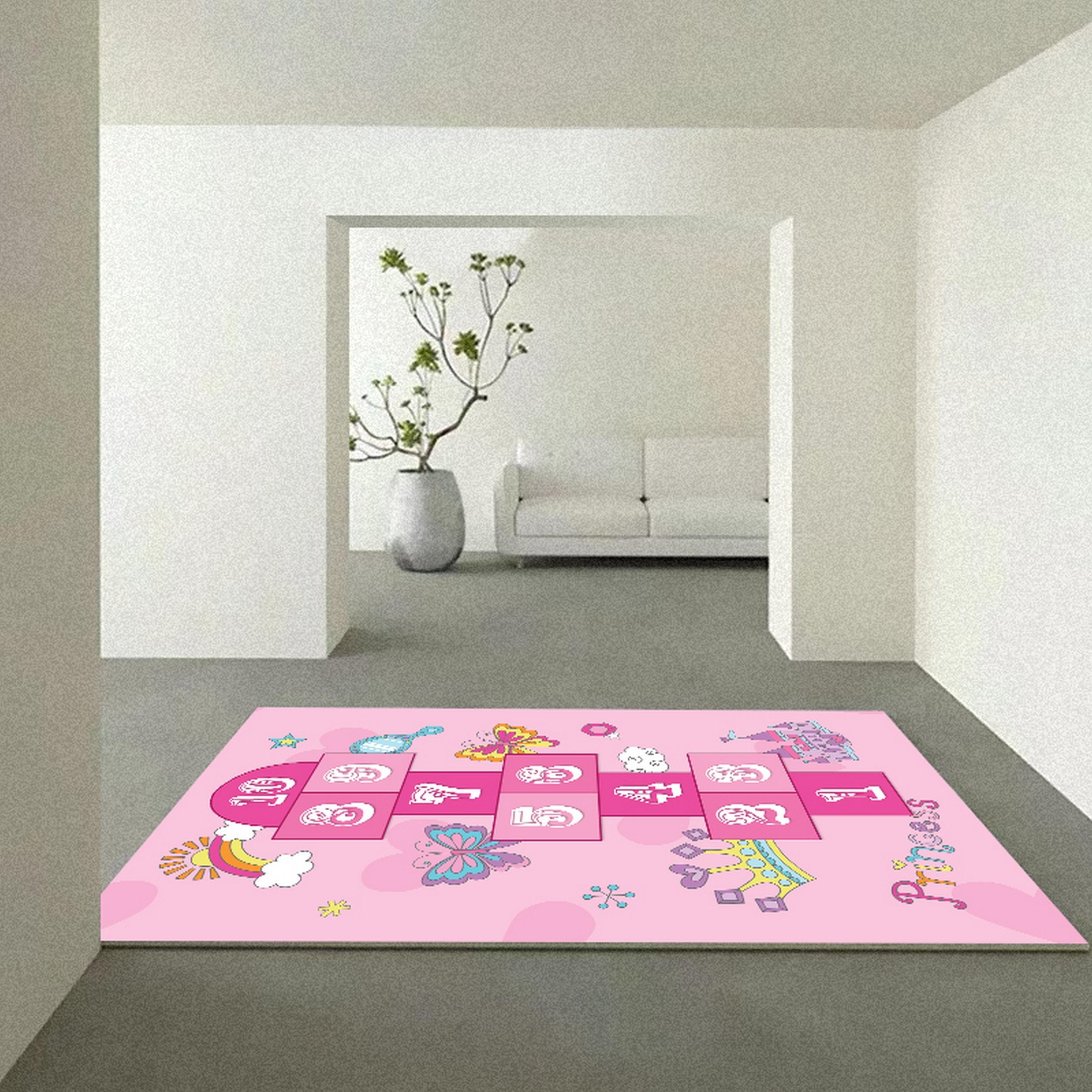Factory Price Carpet for Kids Room, Princess Pink Skip-Hop Game-baby-nursery-roomdecor-image-1