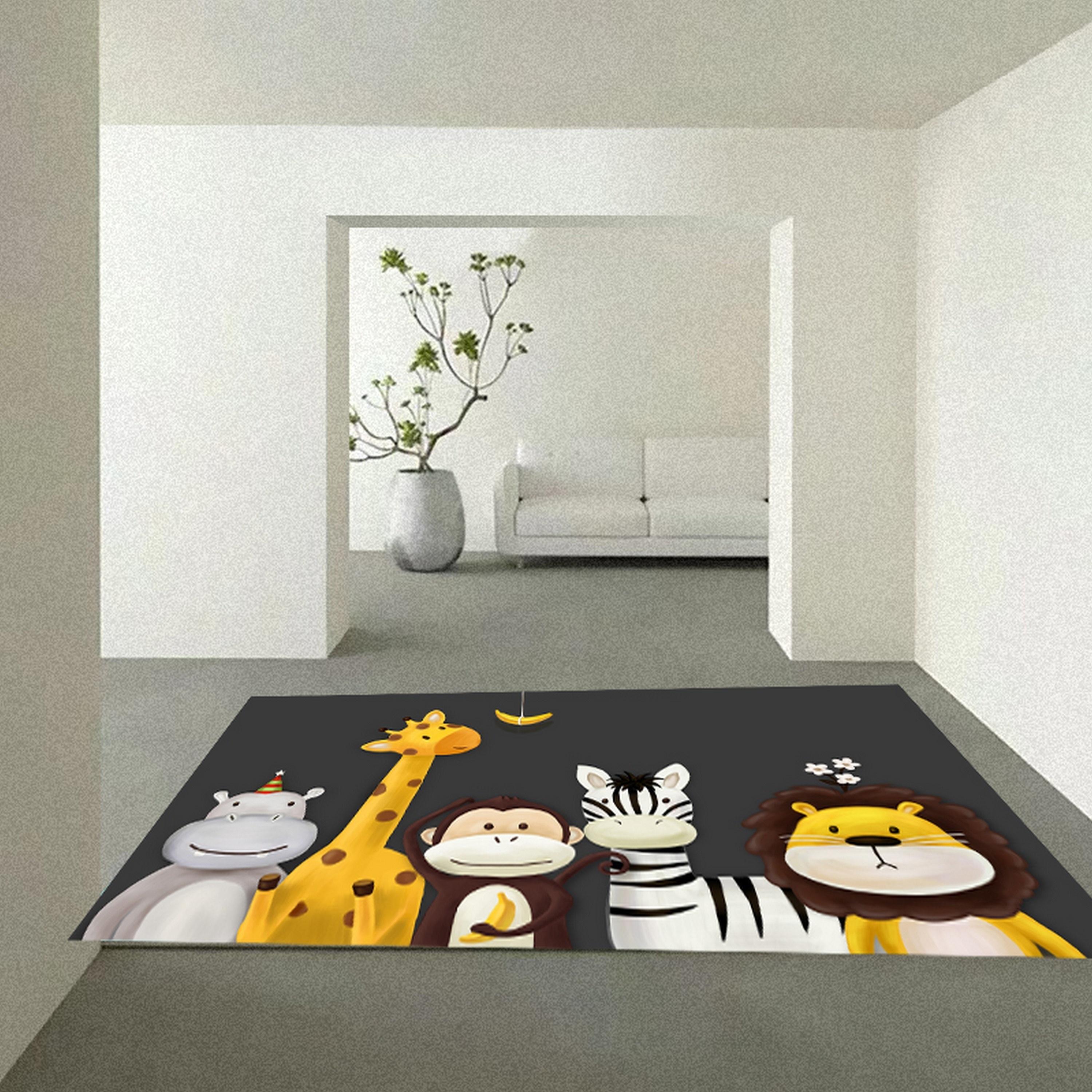  سجادة لغرفة الاطفال من فاكتوري برايس، عالم الحيوان-baby-nursery-roomdecor-image-1