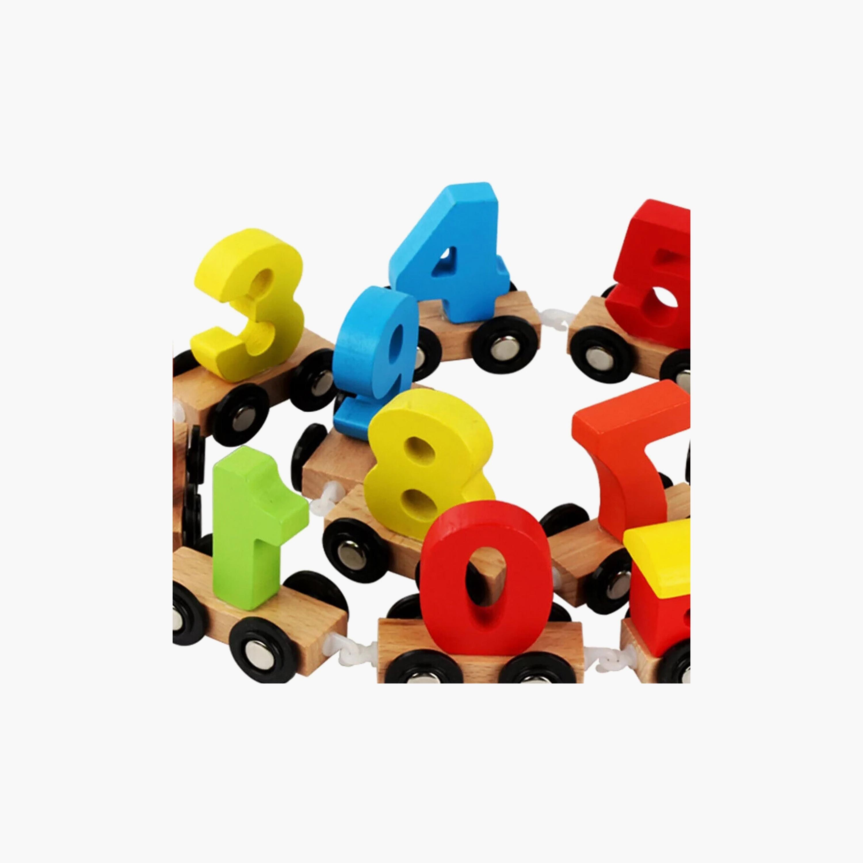  مجموعة قطار أرقام خشبية  11 قطعة من فاكتوري برايس-toys-playfigures-actionplaysets-image-3