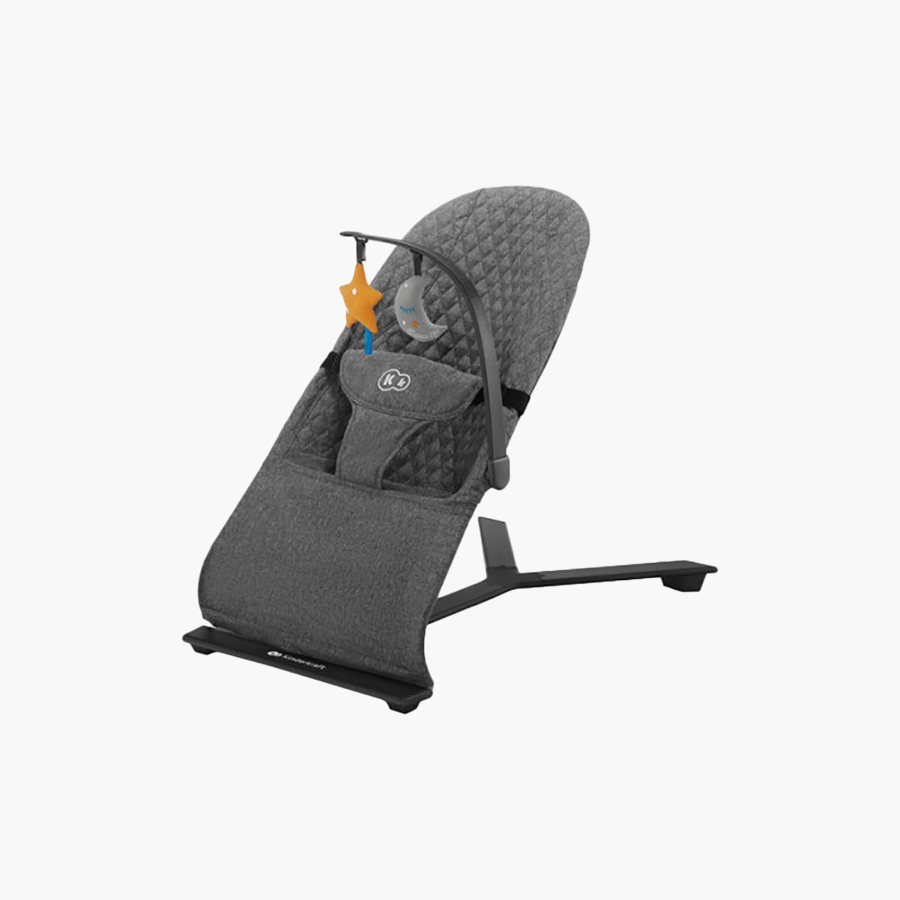 Kinderkraft Mimi Bouncer, Grey-baby-infantactivity-bouncers-image-1