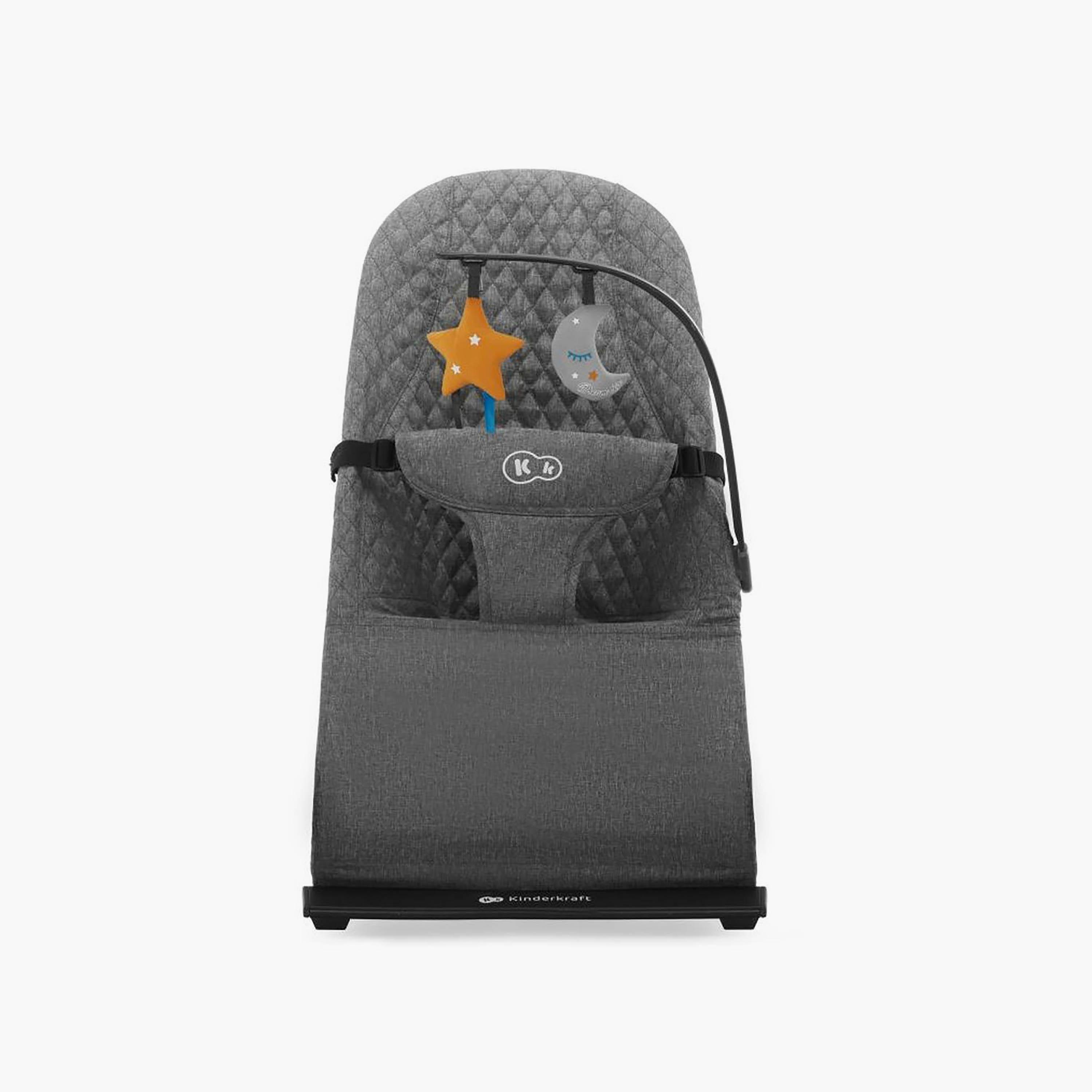 Kinderkraft Mimi Bouncer, Grey-baby-infantactivity-bouncers-image-2