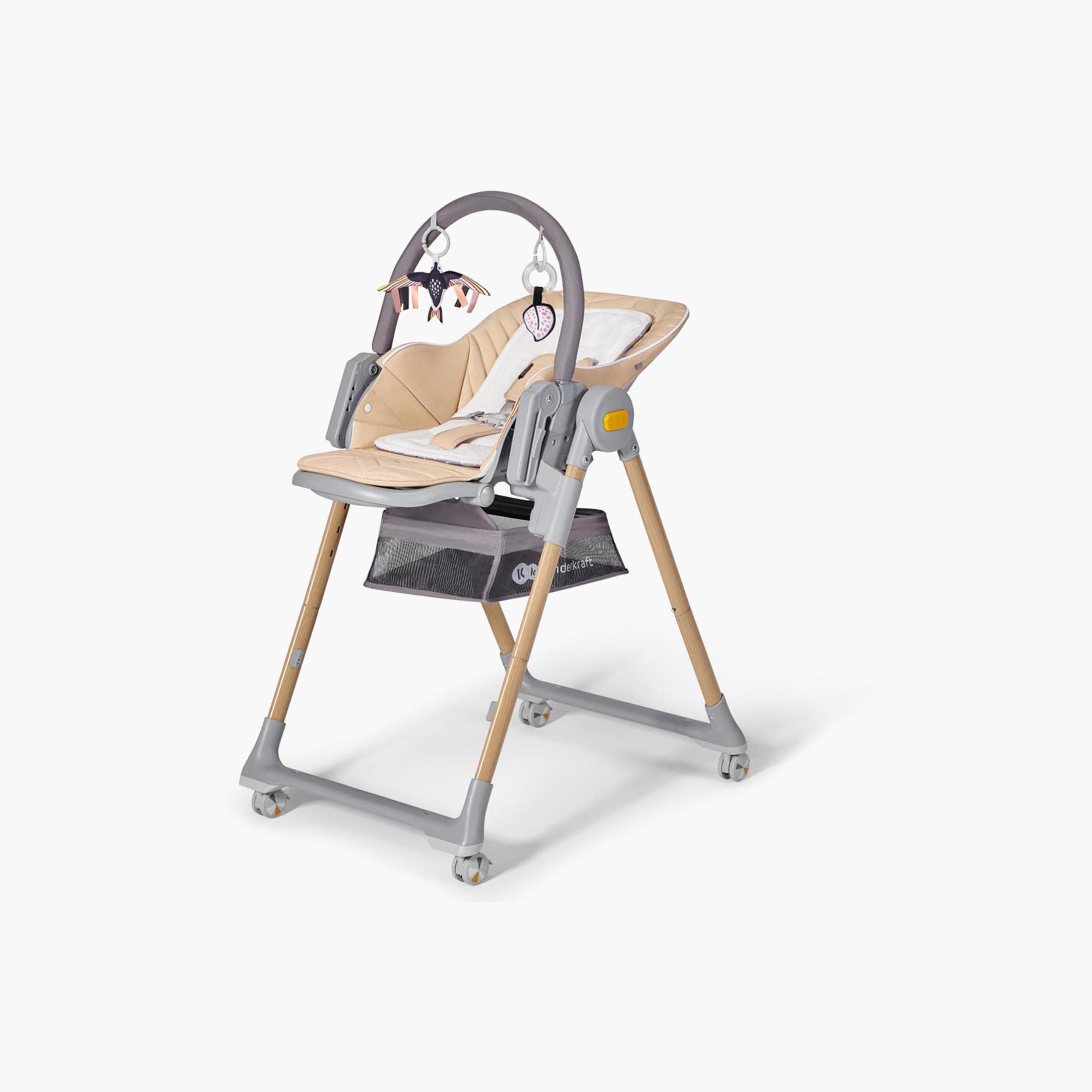 Kinderkraft Lastree Highchair, Wood-baby-feeding-highchairsandboosters-image-1