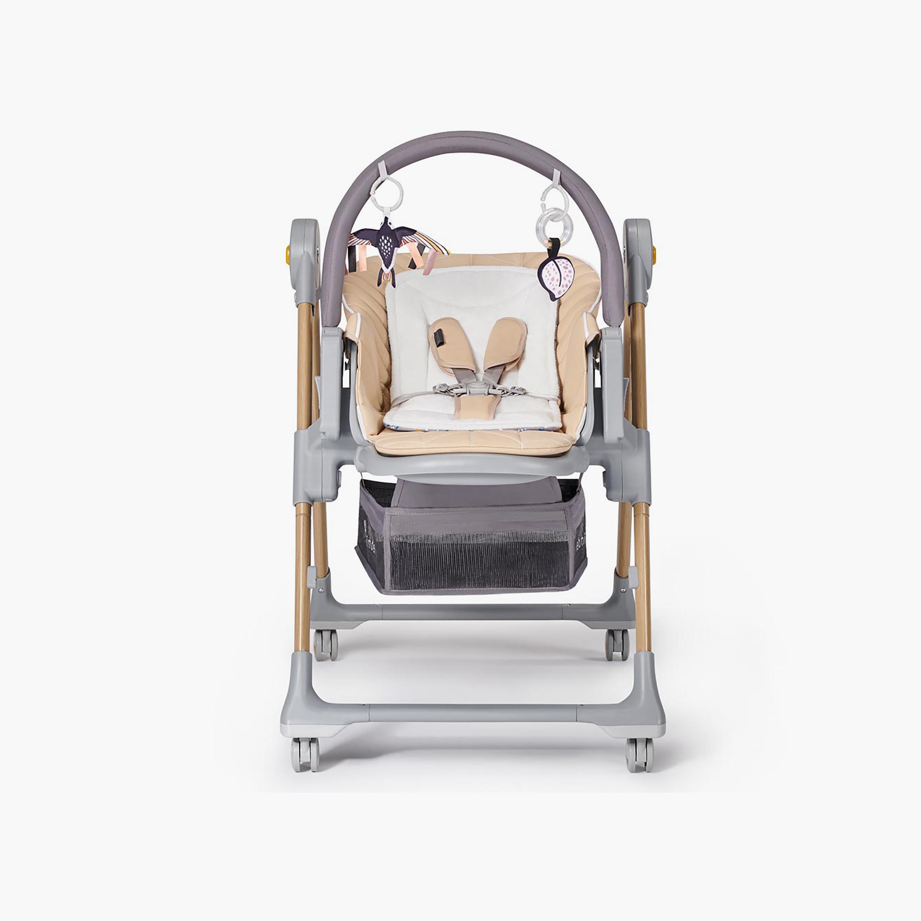Kinderkraft Lastree Highchair, Wood-baby-feeding-highchairsandboosters-image-4