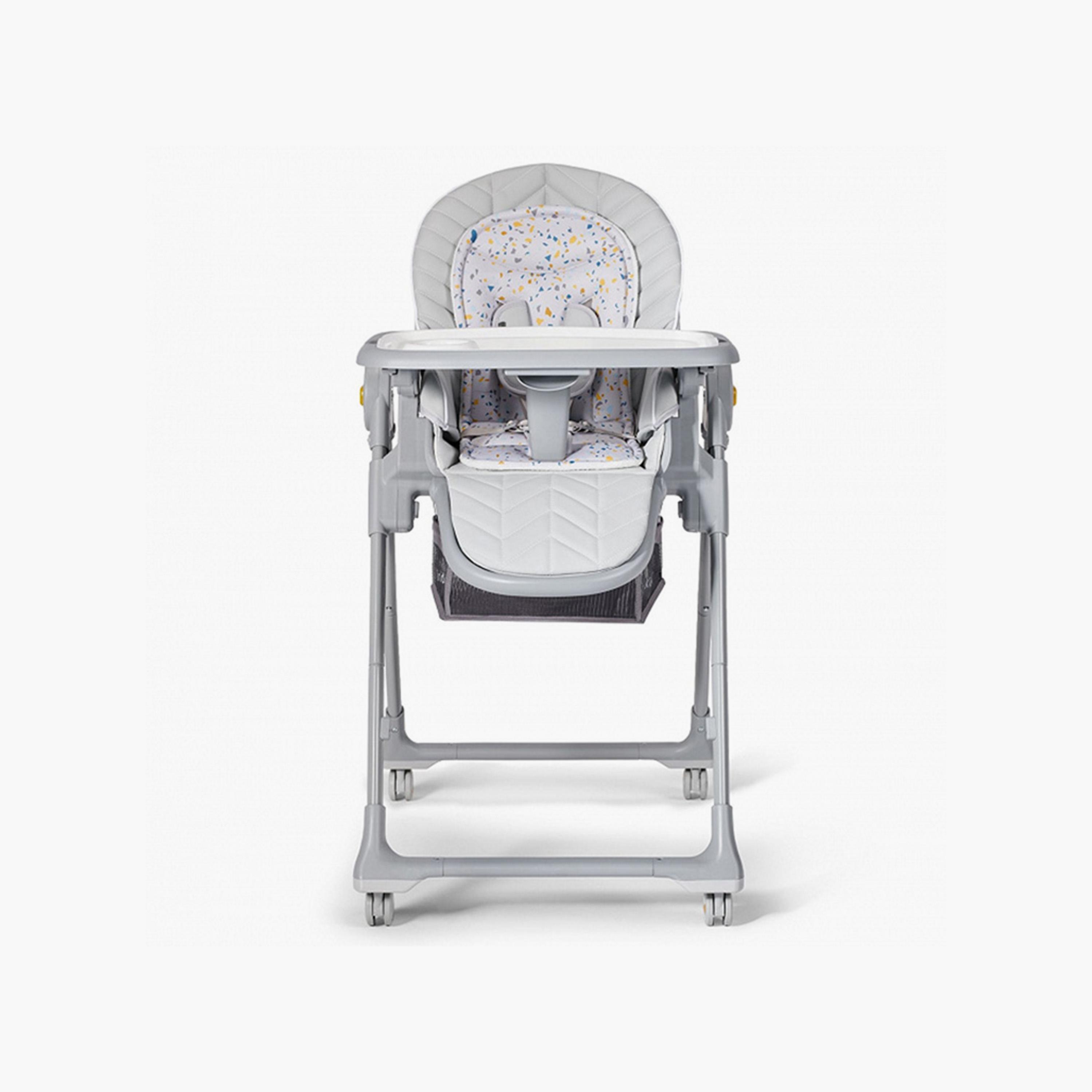 Kinderkraft Lastree Highchair, Grey-baby-feeding-highchairsandboosters-image-3