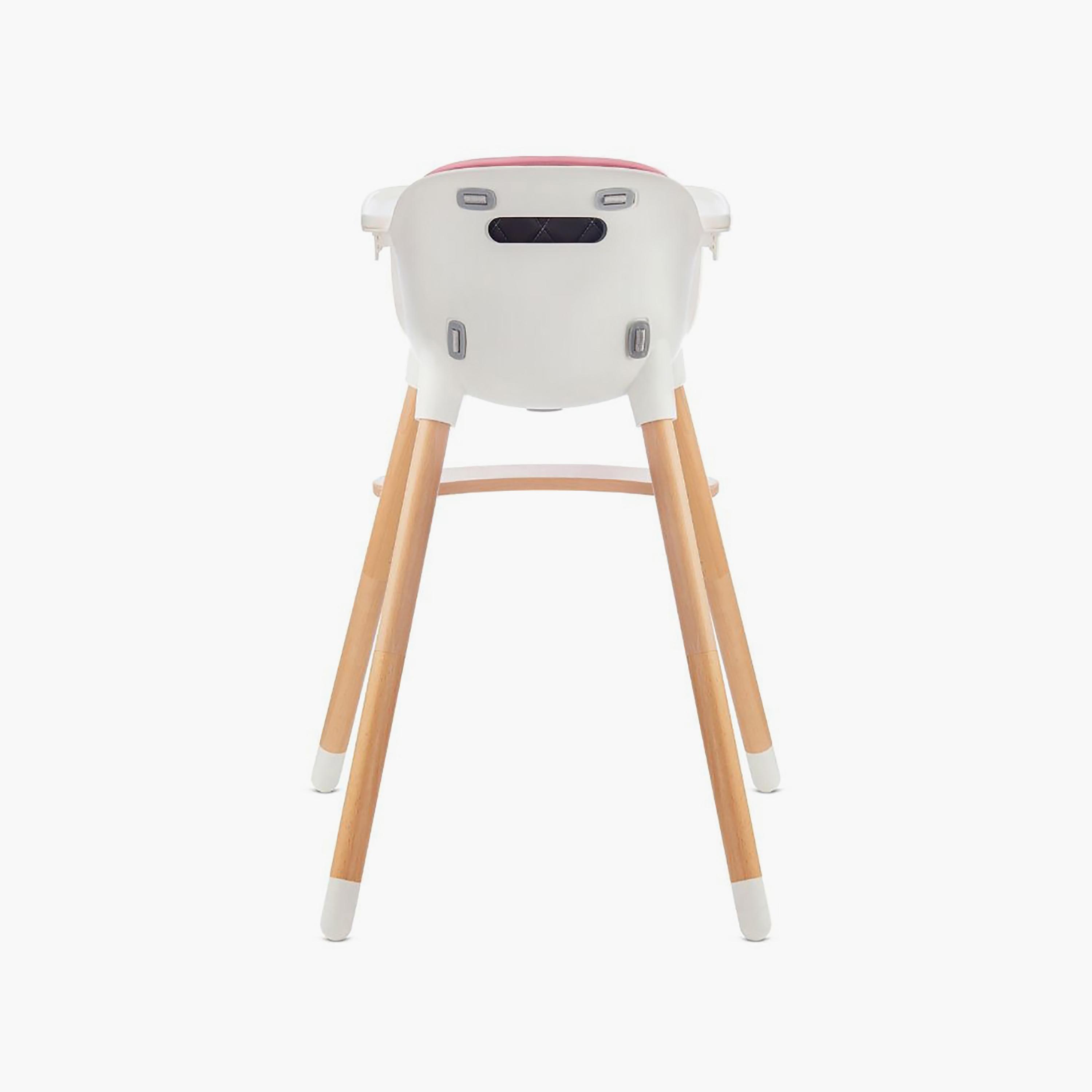 Kinderkraft Sienna High Chair, Pink-baby-feeding-highchairsandboosters-image-3