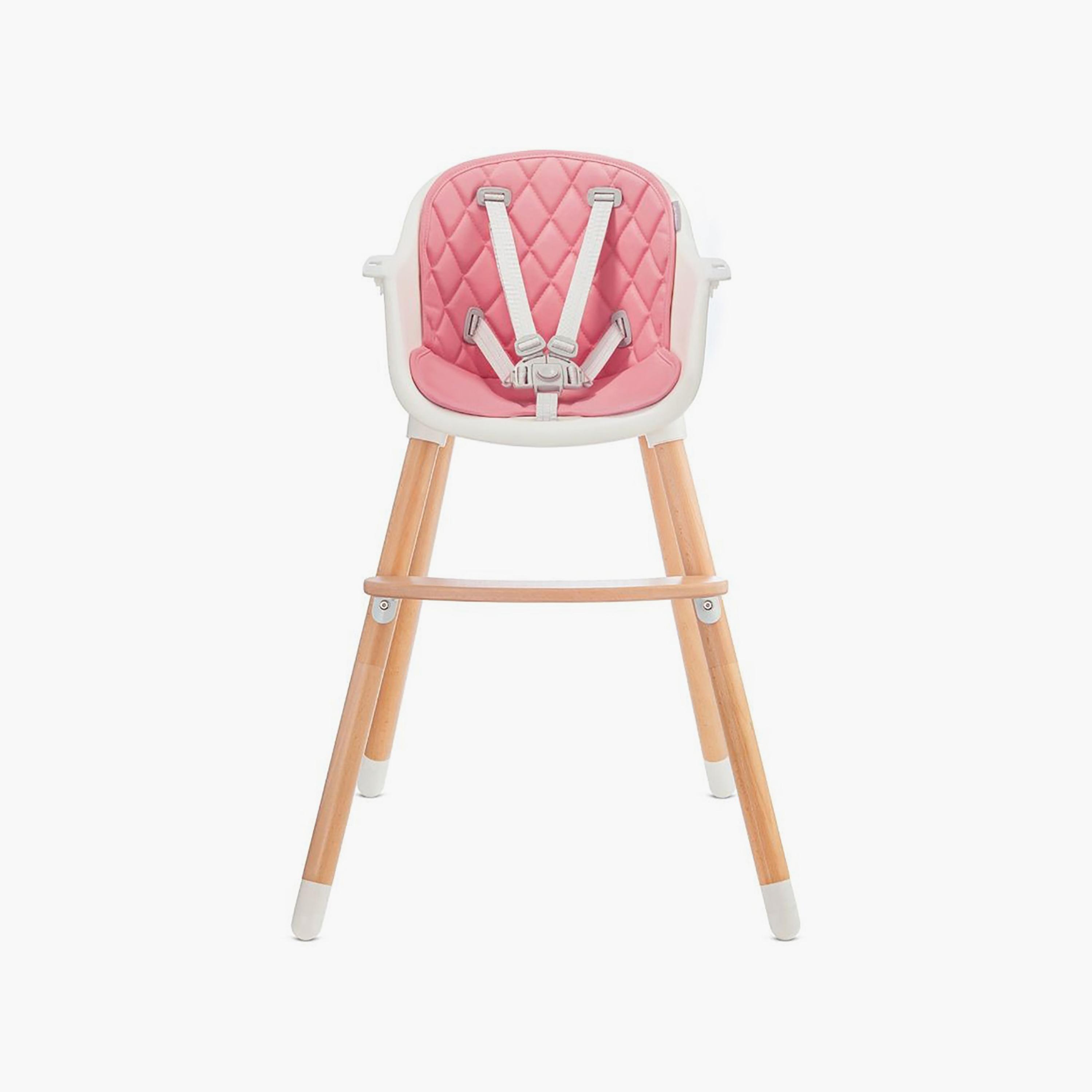 Kinderkraft Sienna High Chair, Pink-baby-feeding-highchairsandboosters-image-5