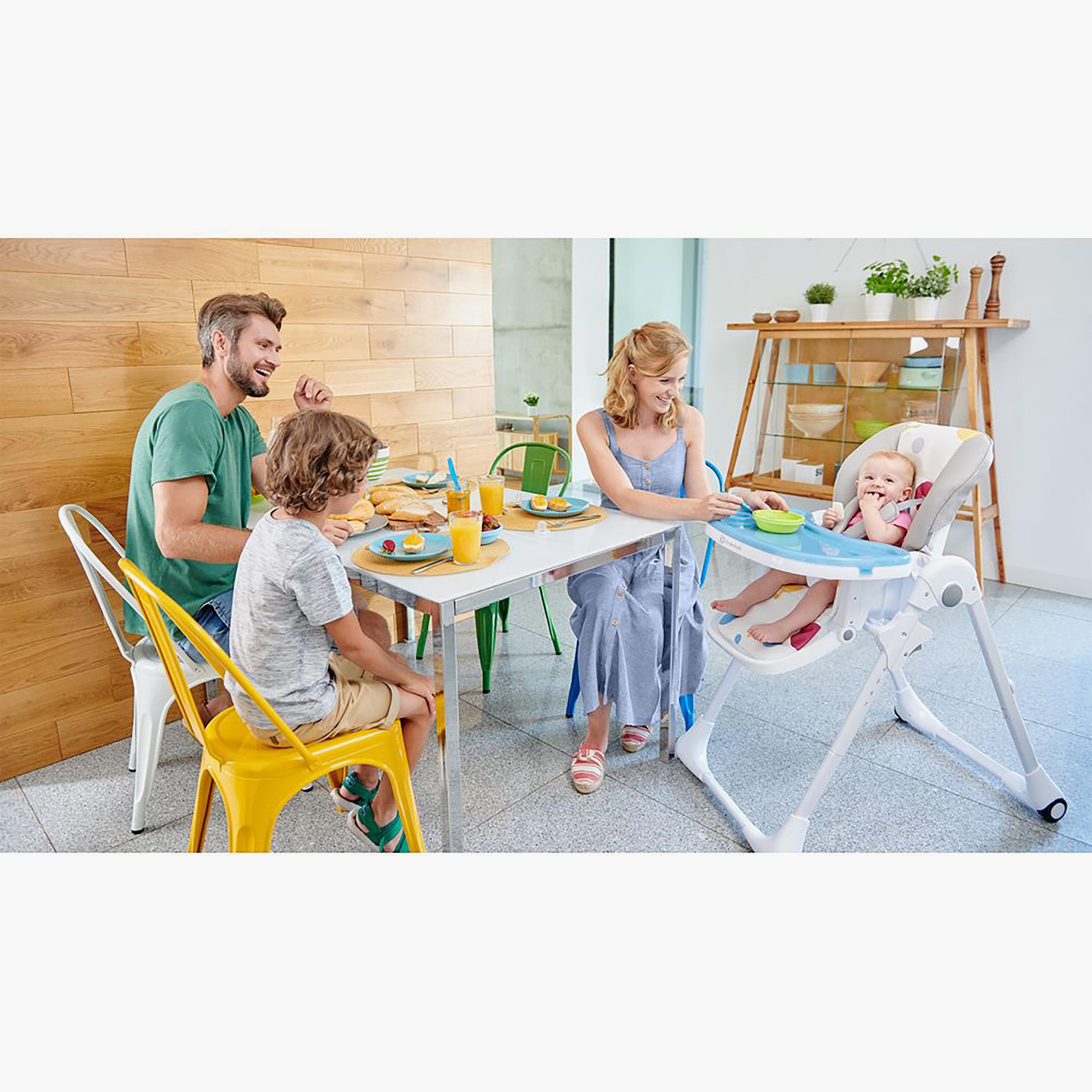 Kinderkraft Yummy High Chair, Pink-baby-feeding-highchairsandboosters-image-5