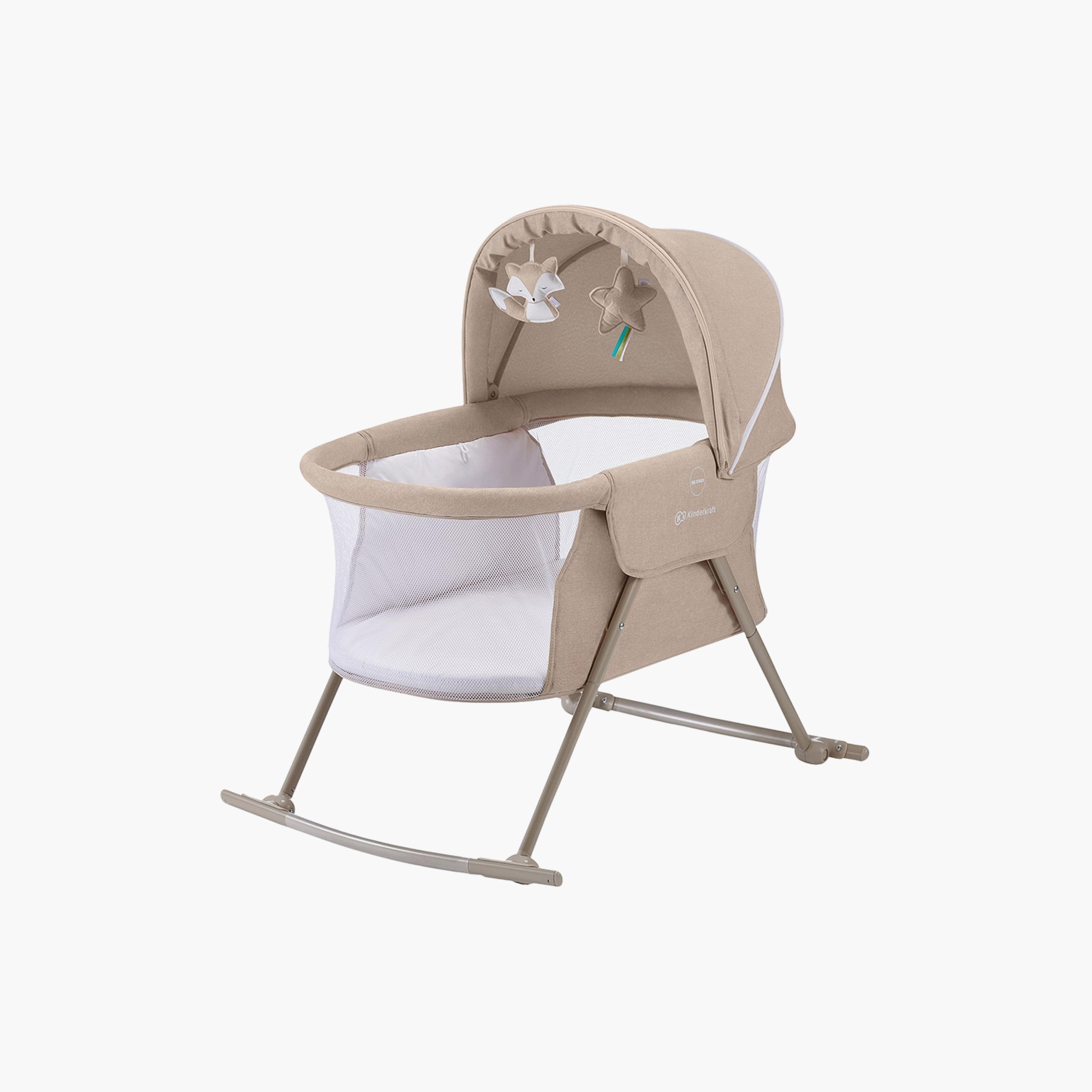 Kinderkraft Lovi Baby Cot/Cradle-baby-nursery-furniture-cribsandbeds-bassinets-image-1