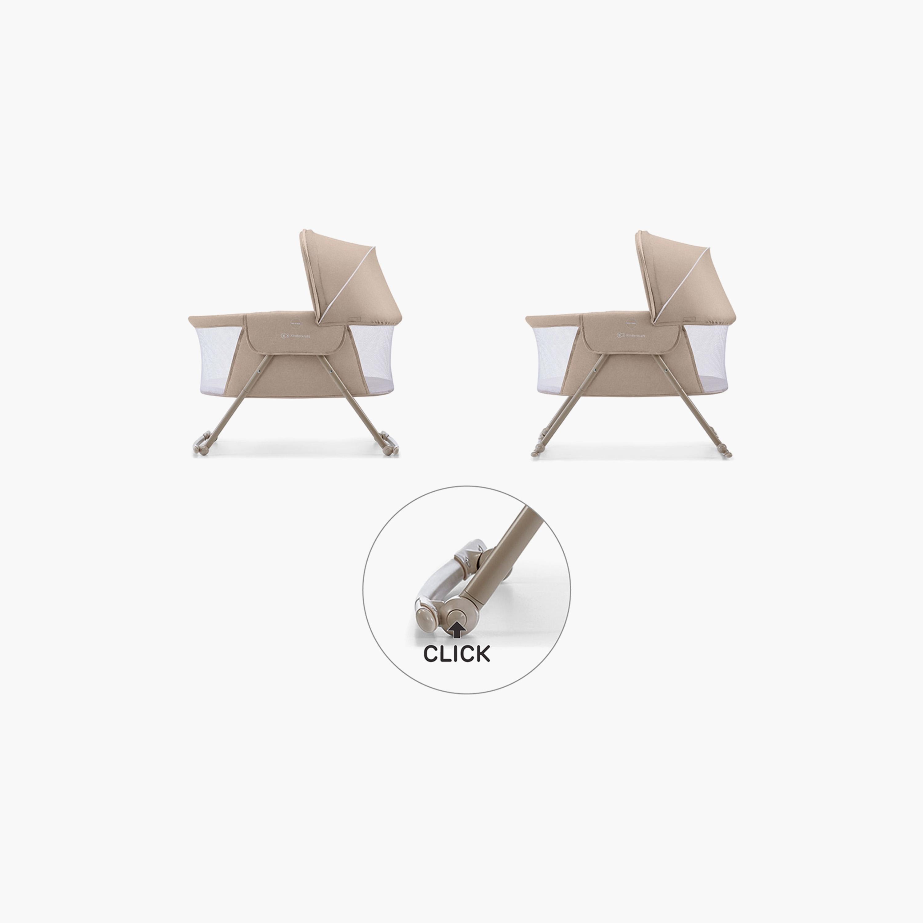 Kinderkraft Lovi Baby Cot/Cradle-baby-nursery-furniture-cribsandbeds-bassinets-image-4