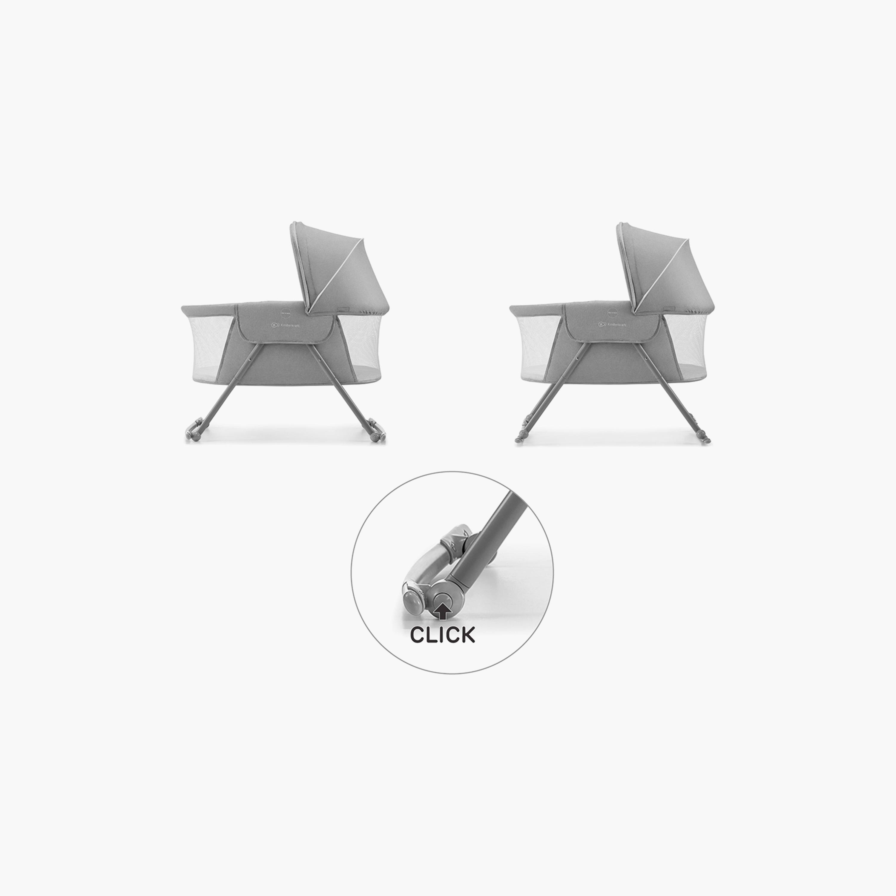 Kinderkraft Lovi Baby Cot/Cradle-baby-nursery-furniture-cribsandbeds-bassinets-image-4