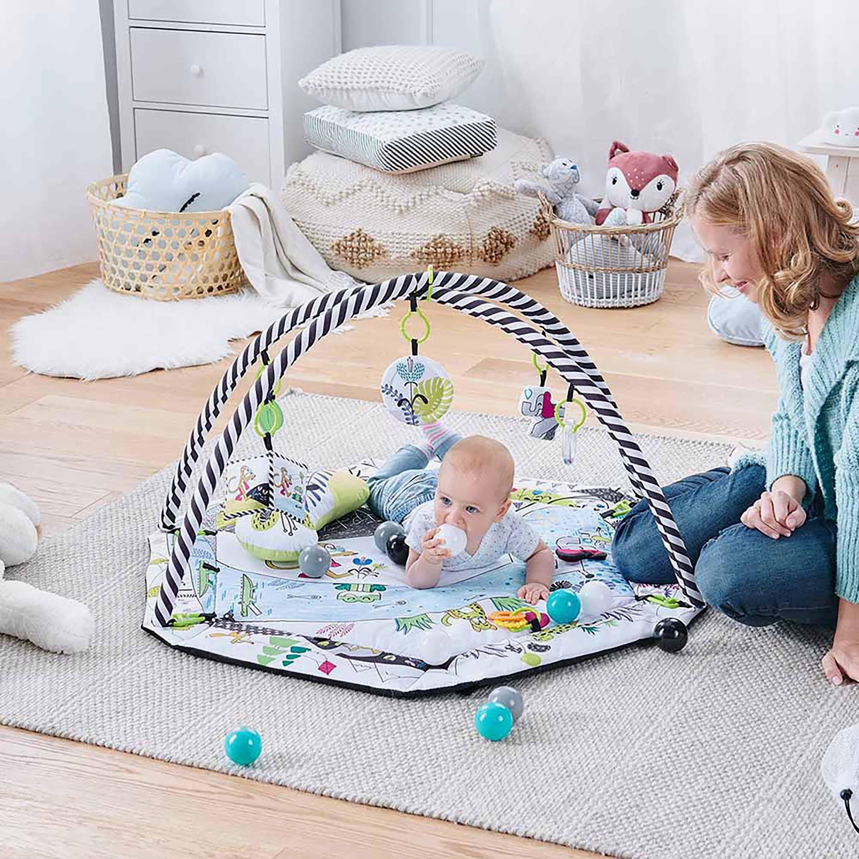 لعبة چيم تعليمية ذكية من كيندر كرافت-baby-infantactivity-playgyms-image-5