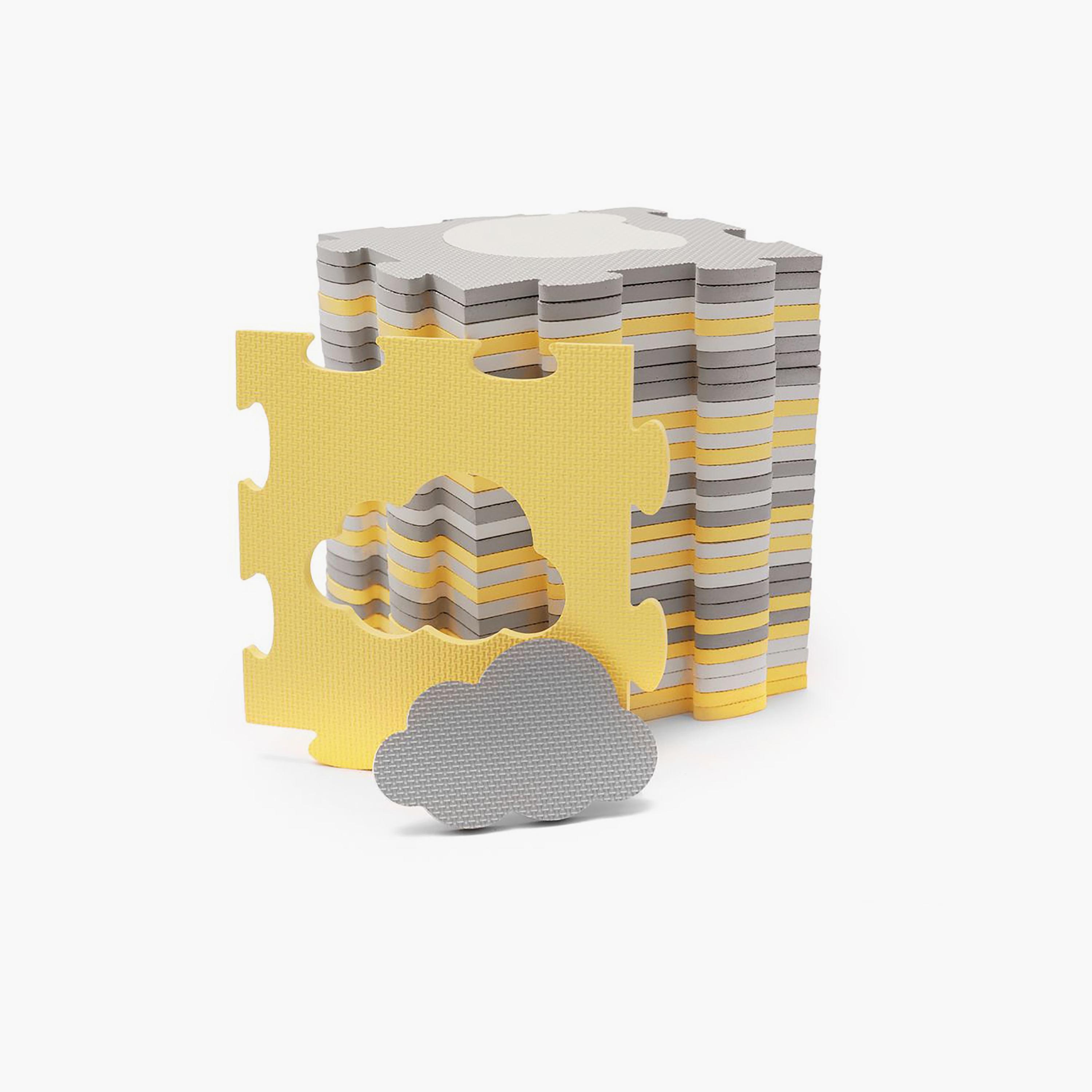 Kinderkraft 30-Piece Puzzle Luno Shapes Mat-baby-infantactivity-playpensandplaymats-image-2