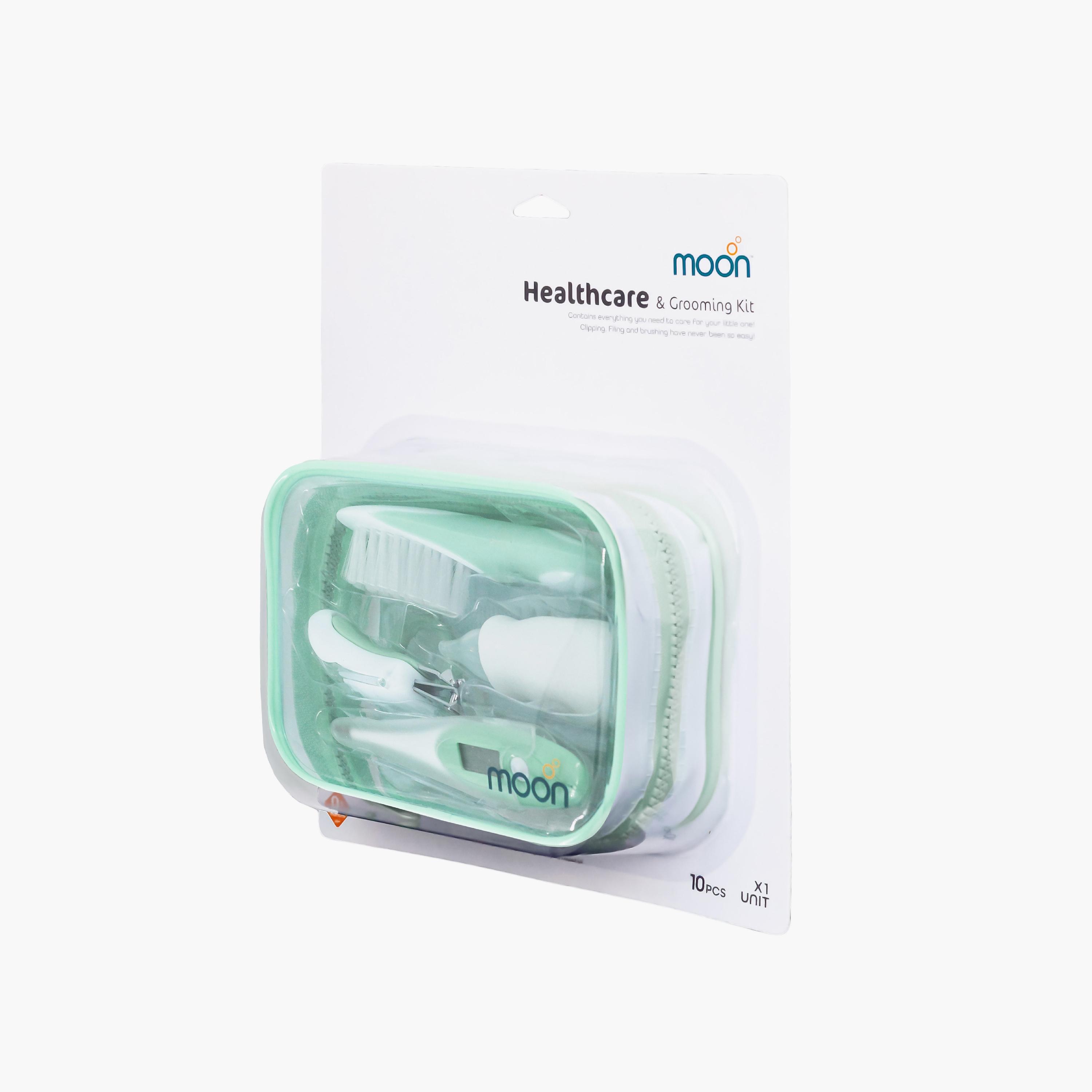 Moon Baby Grooming Kit with 10-Piece Disposable Changing Mat -baby-bathandcare-hairbodyskincare-image-3