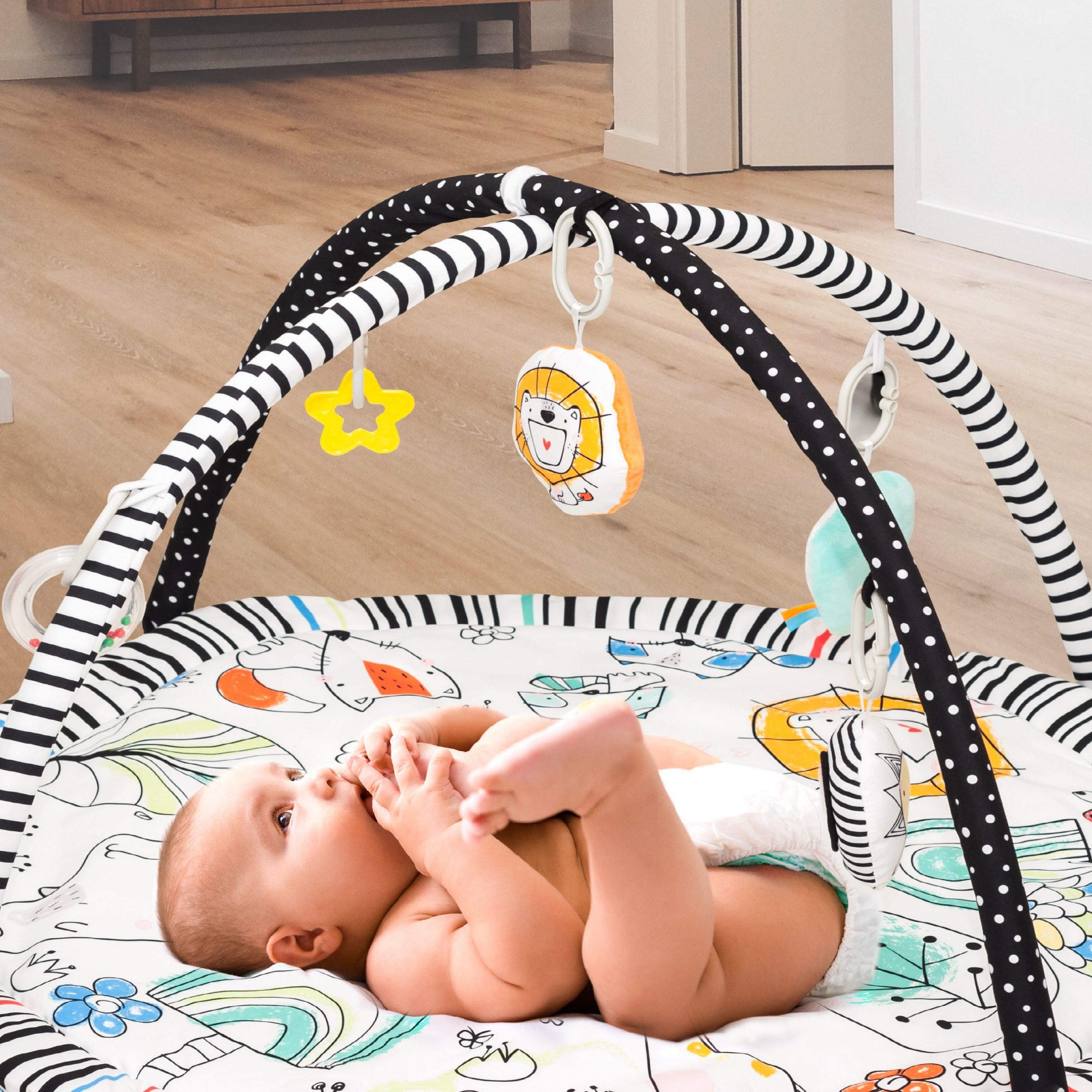 Moon Perky Playmat, Paradise Play with 10-Piece Disposable Changing Mat -baby-infantactivity-playpensandplaymats-image-4