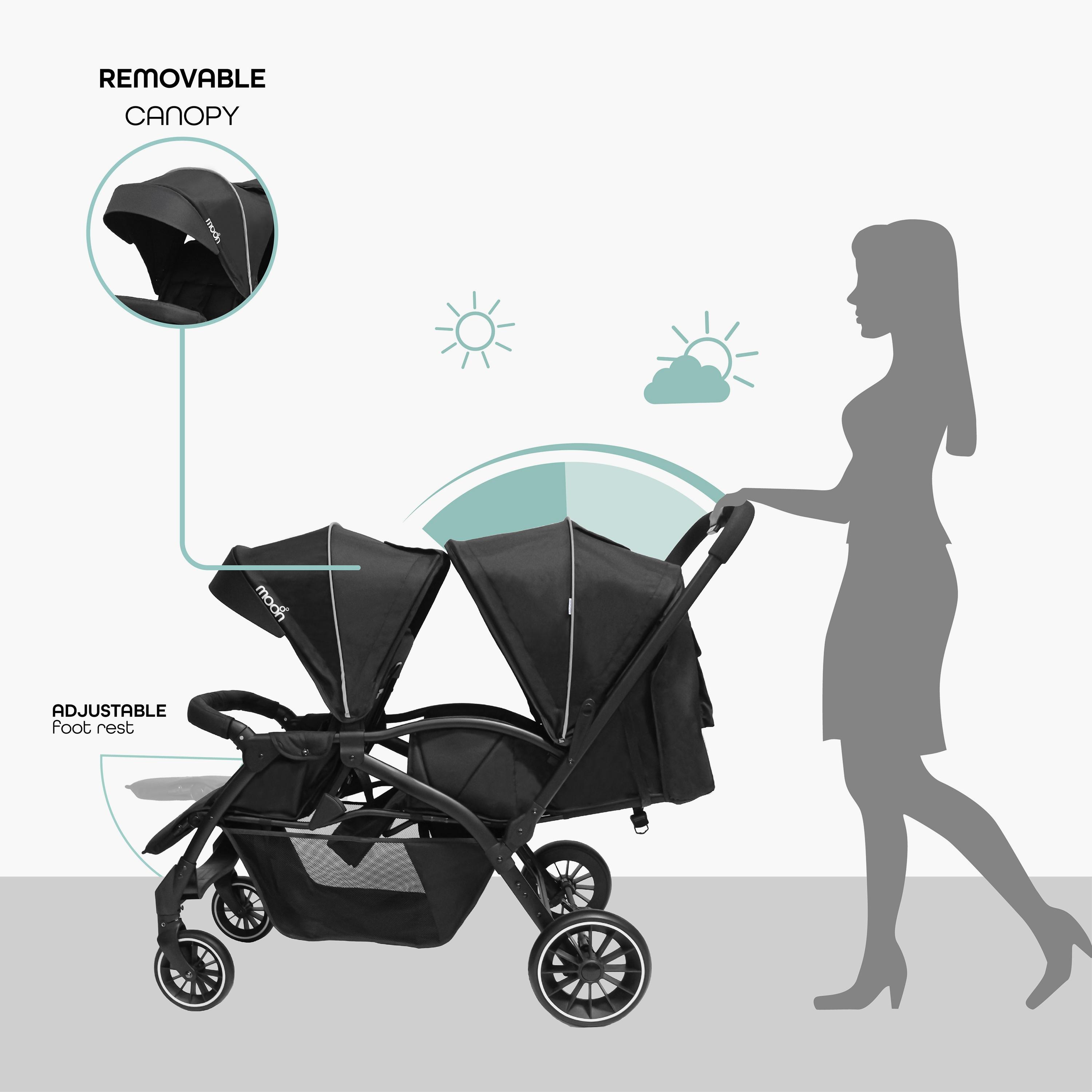 مجموعة عربة أطفال تؤام مع حقيبة ظهر للحفاضات أفينا من موون-baby-gear-strollersandprams-strollers-image-4