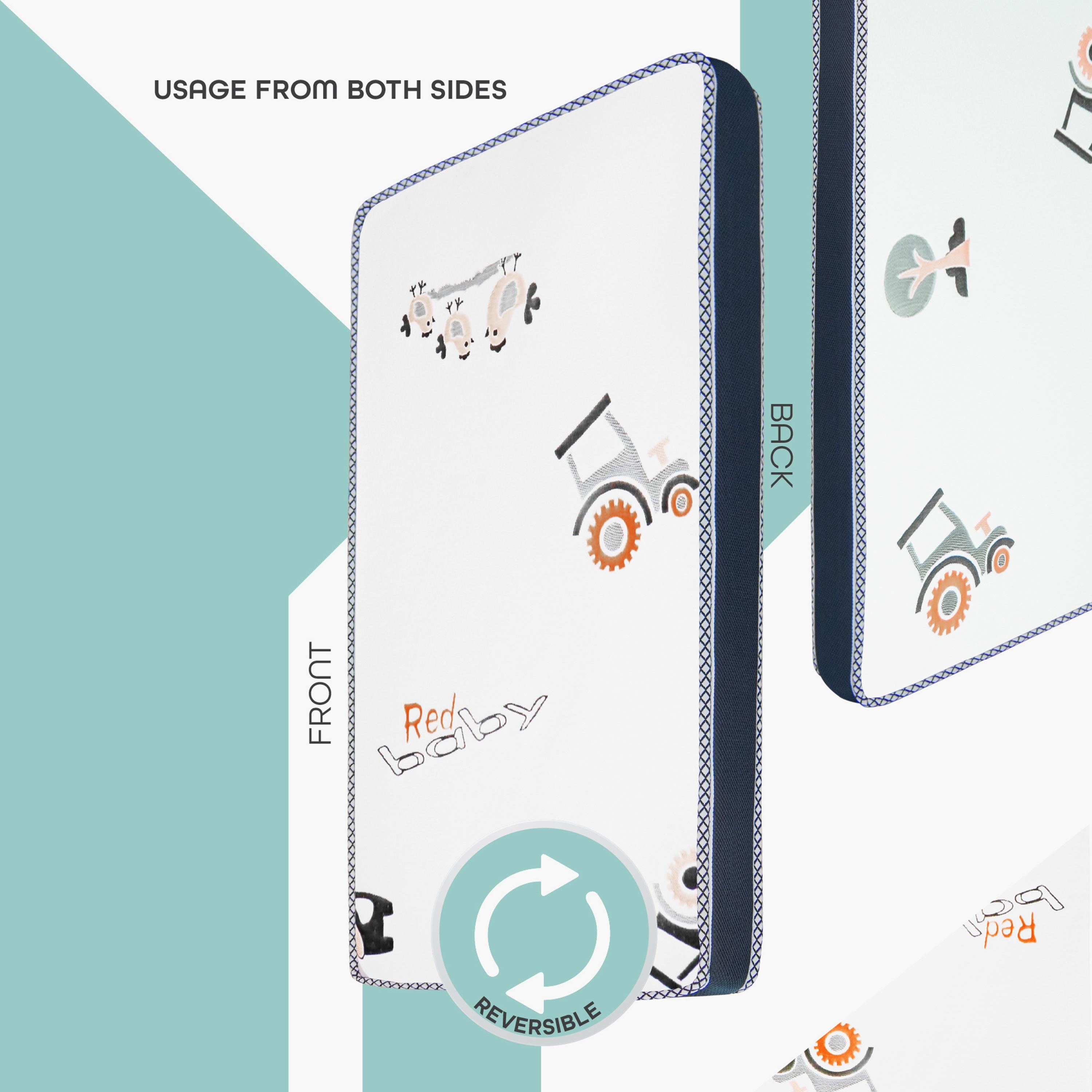 Moon Kids Cozy Mattresses, Printed with 2-Piece Toddler Pillow Set-baby-nursery-mattresses-image-2