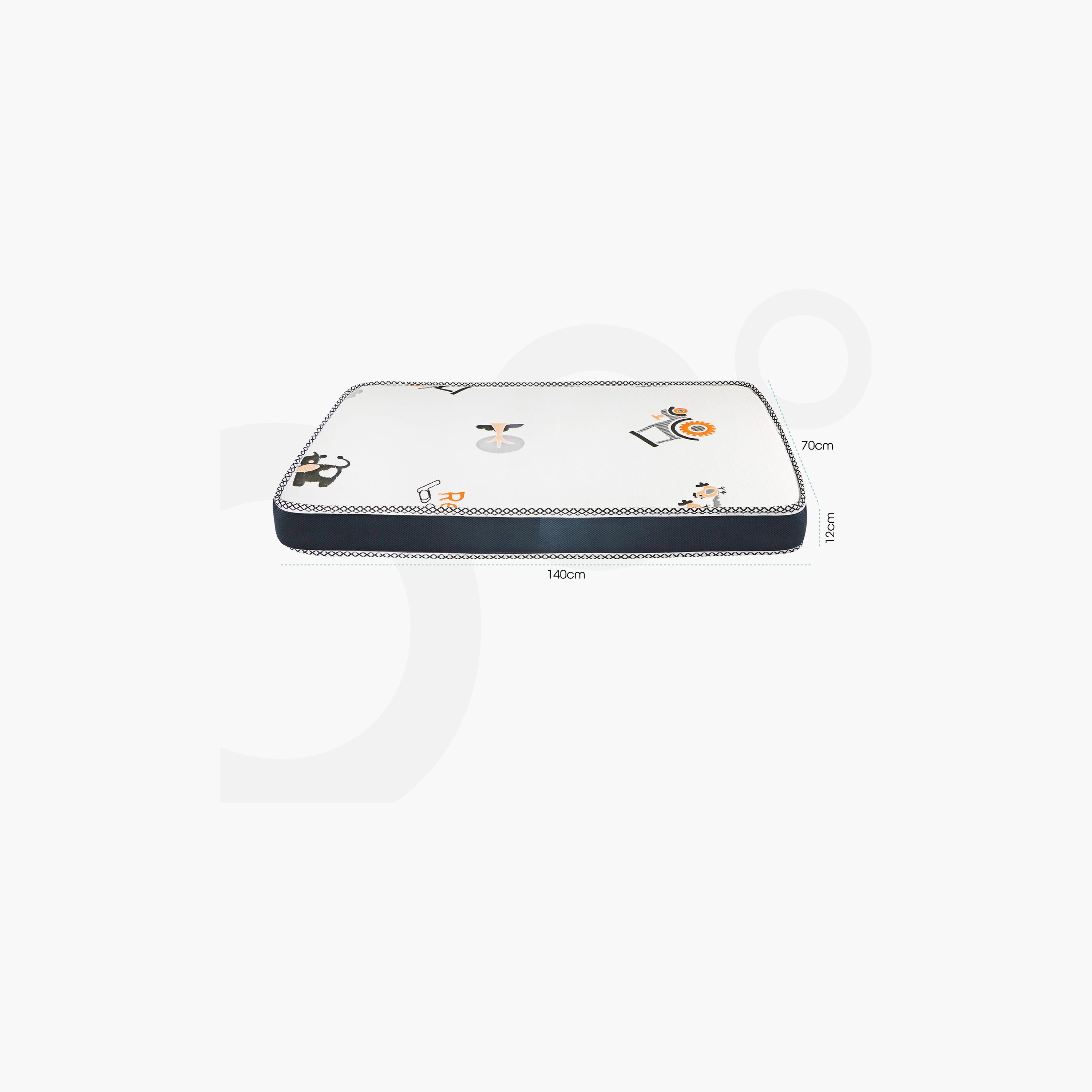 Moon Kids Cozy Mattresses, Printed with 2-Piece Toddler Pillow Set-baby-nursery-mattresses-image-3